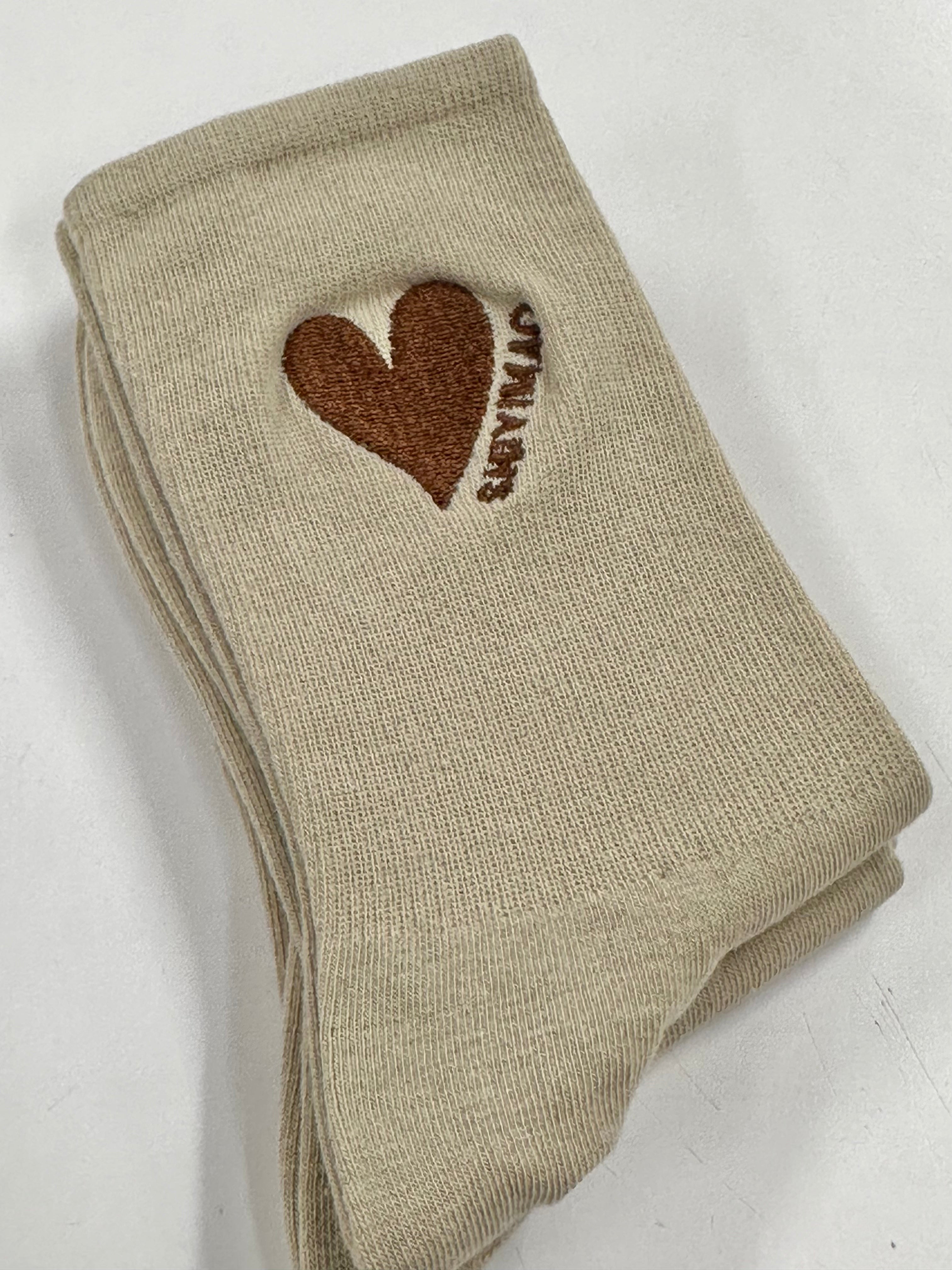 Heart Socks 100% COTTON