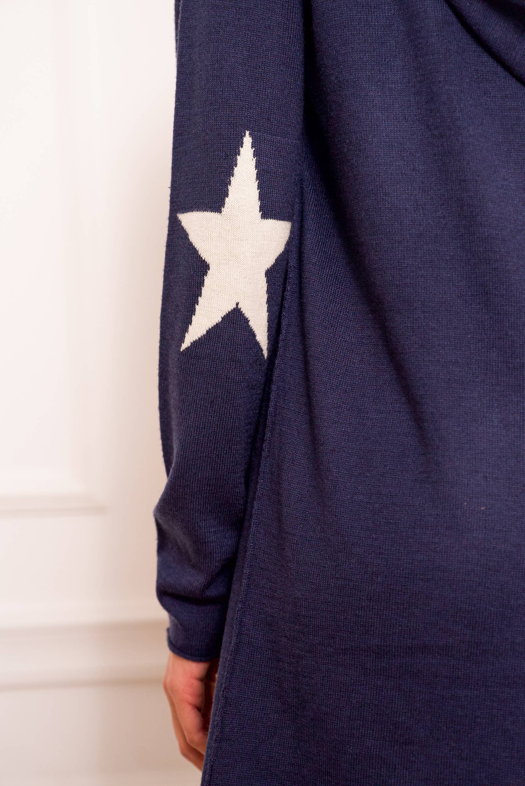 Star Hooded Cardigan