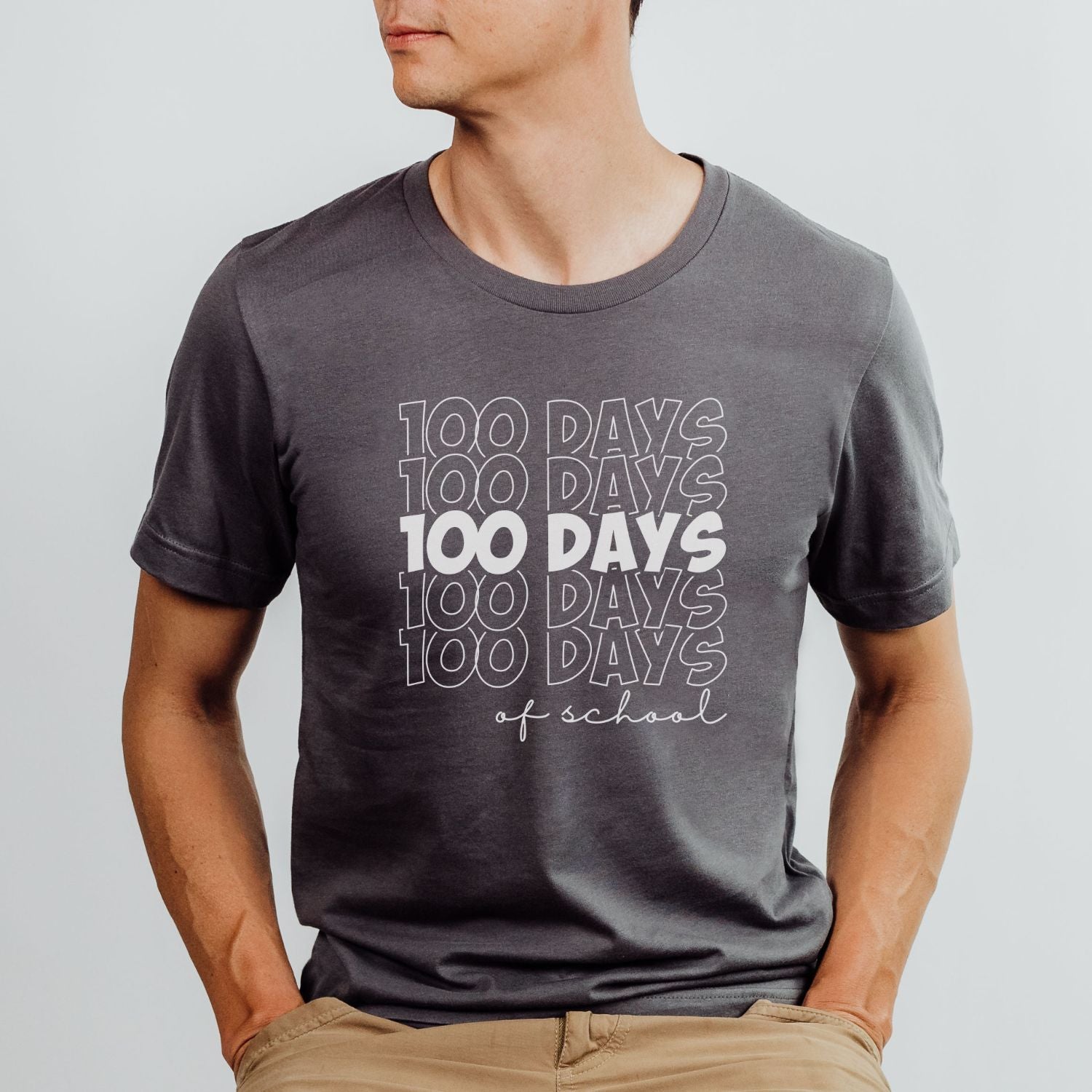 100 Days of School Unisex t-shirt