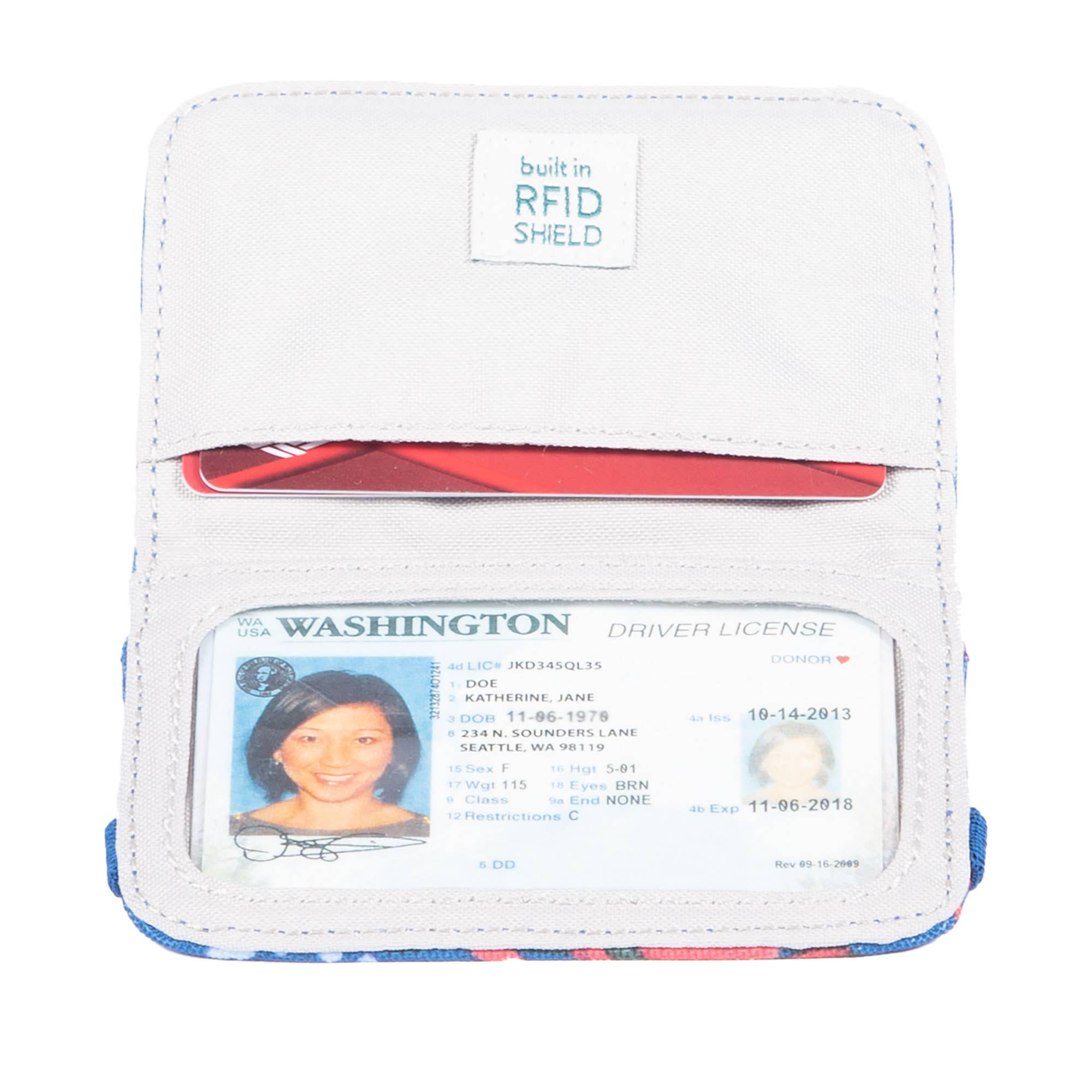 RFID Mini Wallet 2.0: Eucalyptus