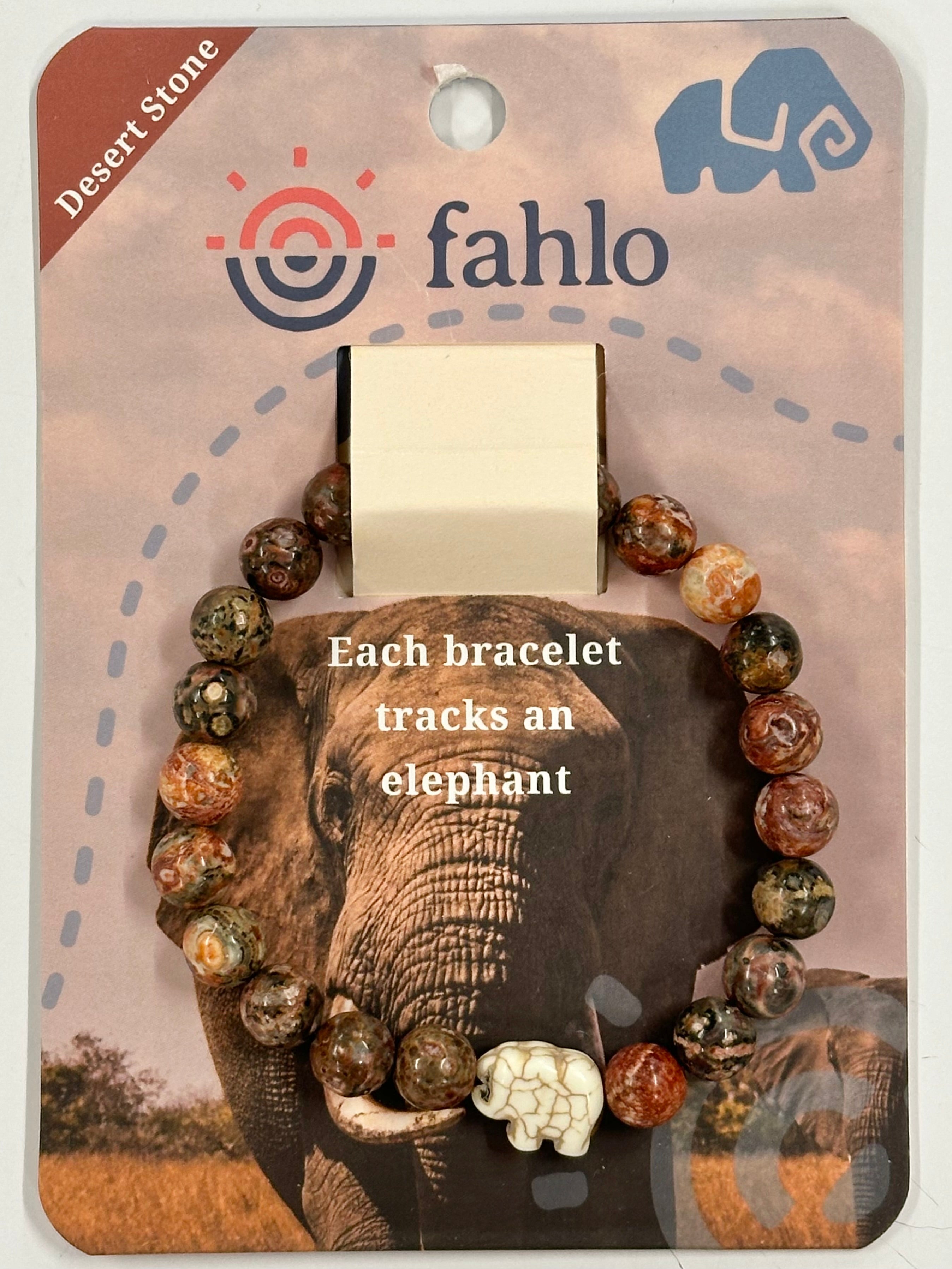 Elephant Tracker Bracelet EXPEDITION-Desert Stone