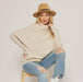 Slouch Neck Dolman Sleeve Sweater