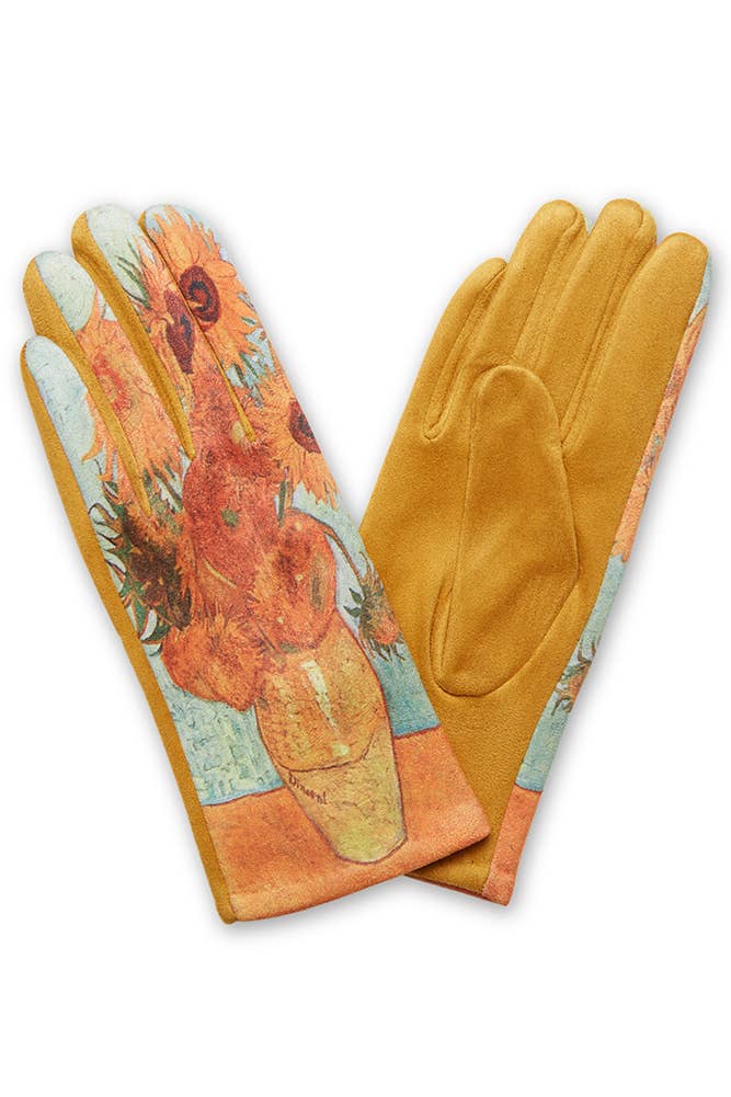 Painting Design Touch Gloves