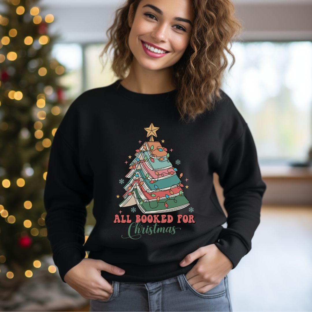 Booked For Christmas Unisex Sweatshirt