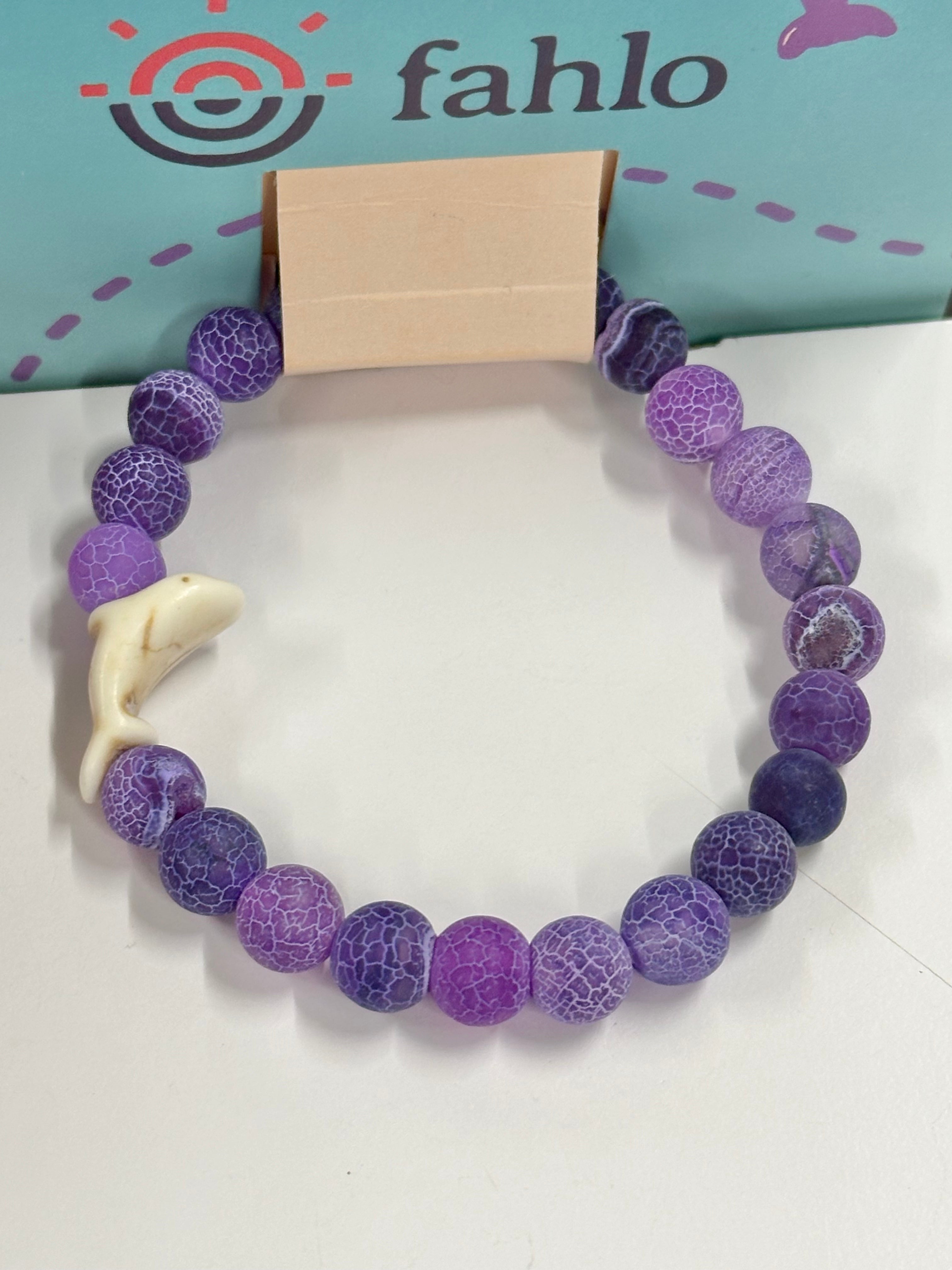 Dolphin Tracker Bracelet ODYSSEY-Coral Reef Violet