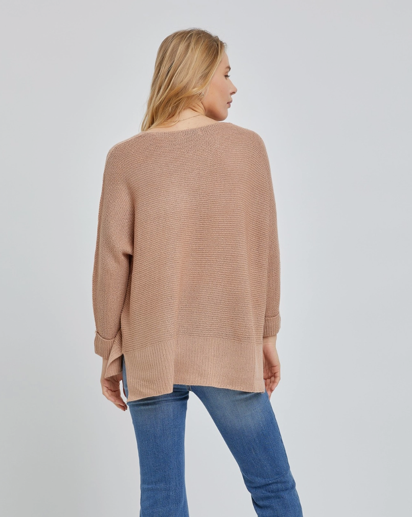 The Easy Fall Sweater BISQUE