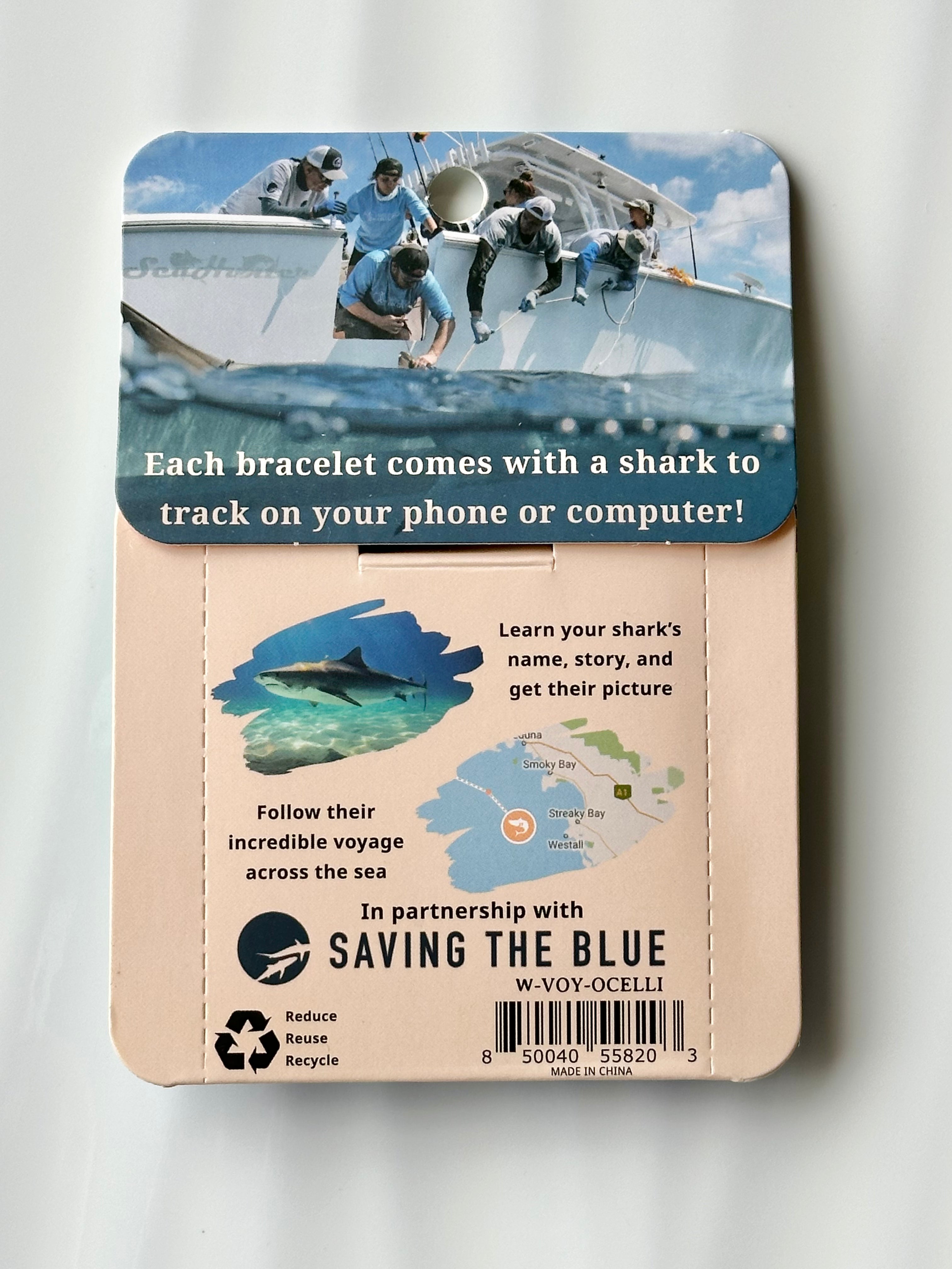 Shark Tracker Bracelet VOYAGE-Ocelli Stone
