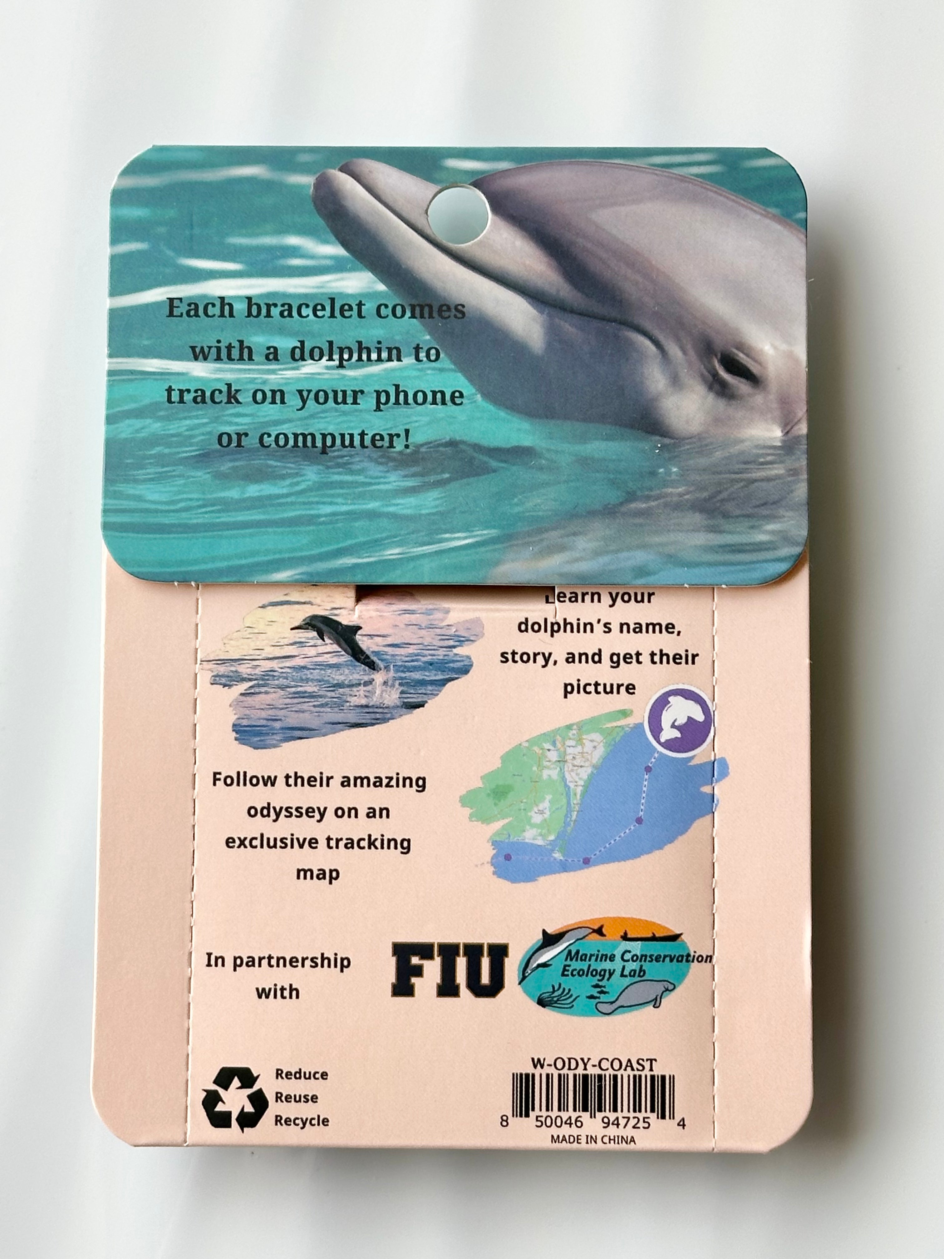 Dolphin Tracker Bracelet ODYSSEY-Coastal Blue