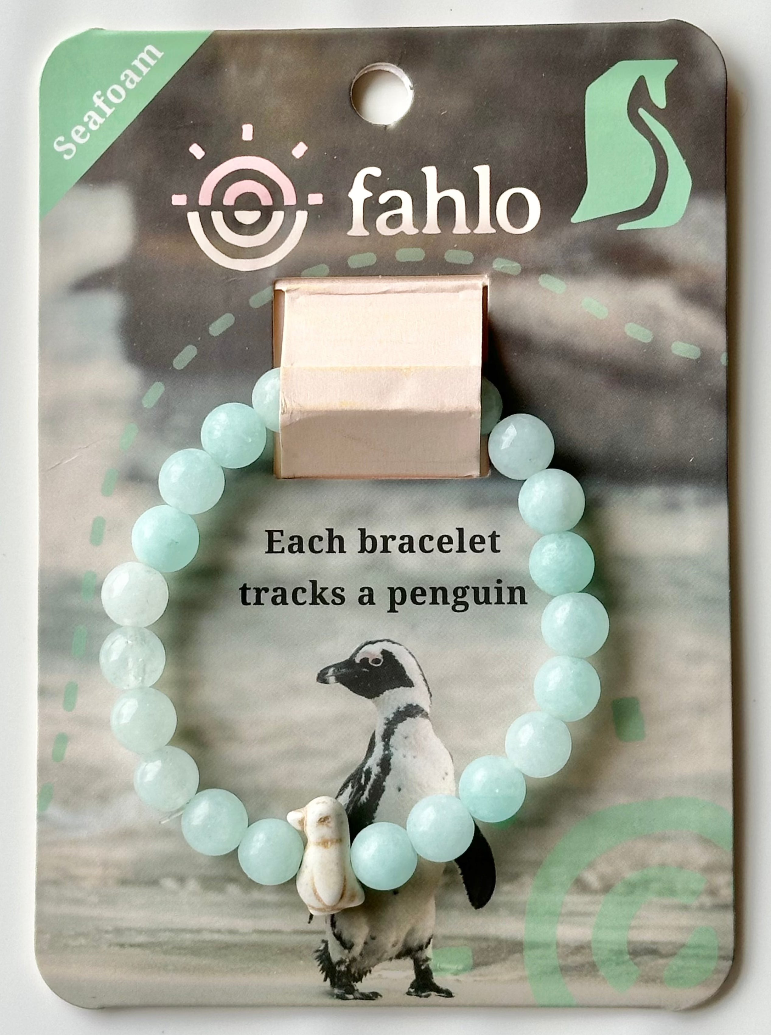 Penguin Tracker Bracelet PASSAGE-Seafoam