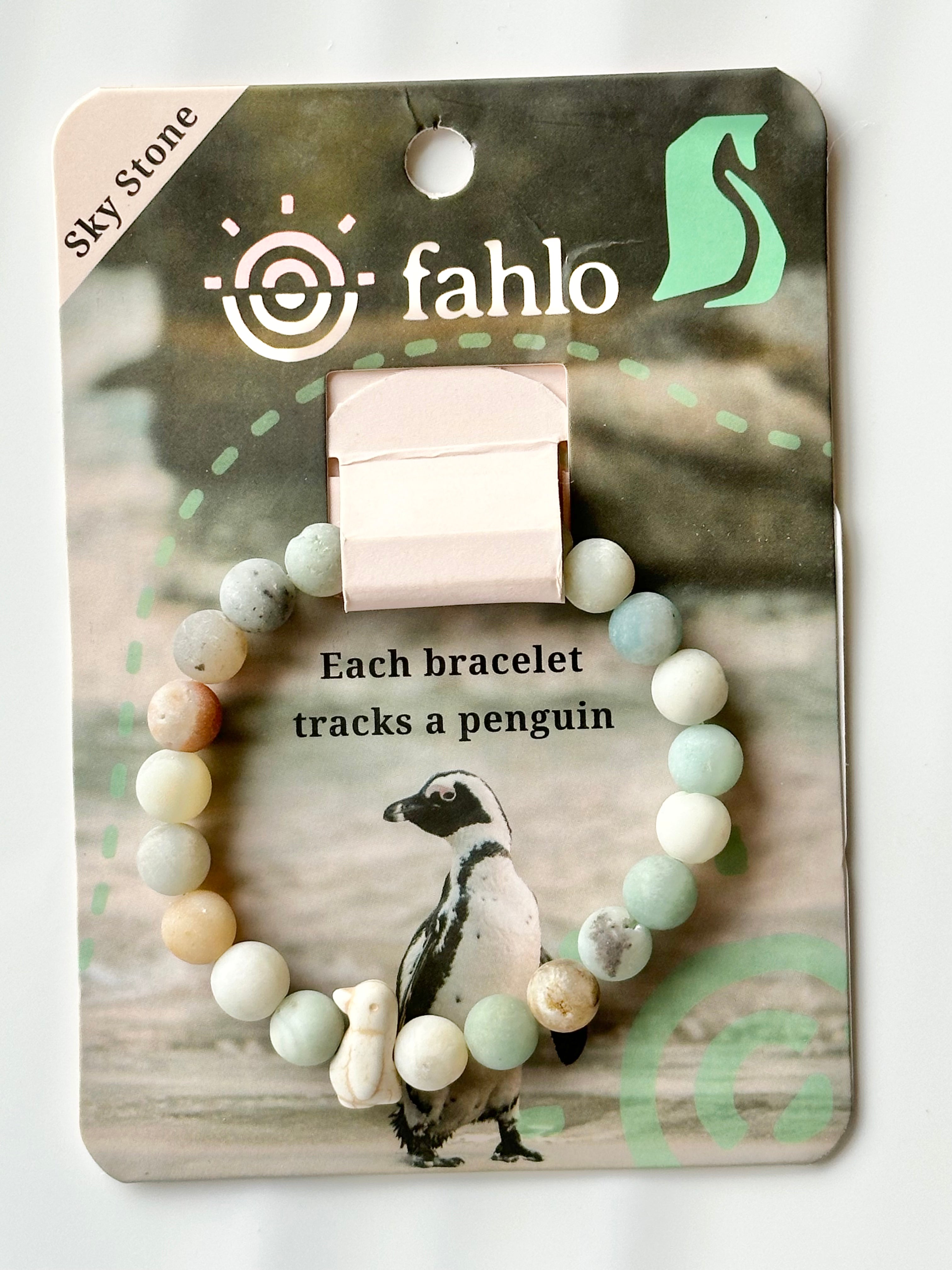 Penguin Tracker Bracelet PASSAGE-Sky Stone