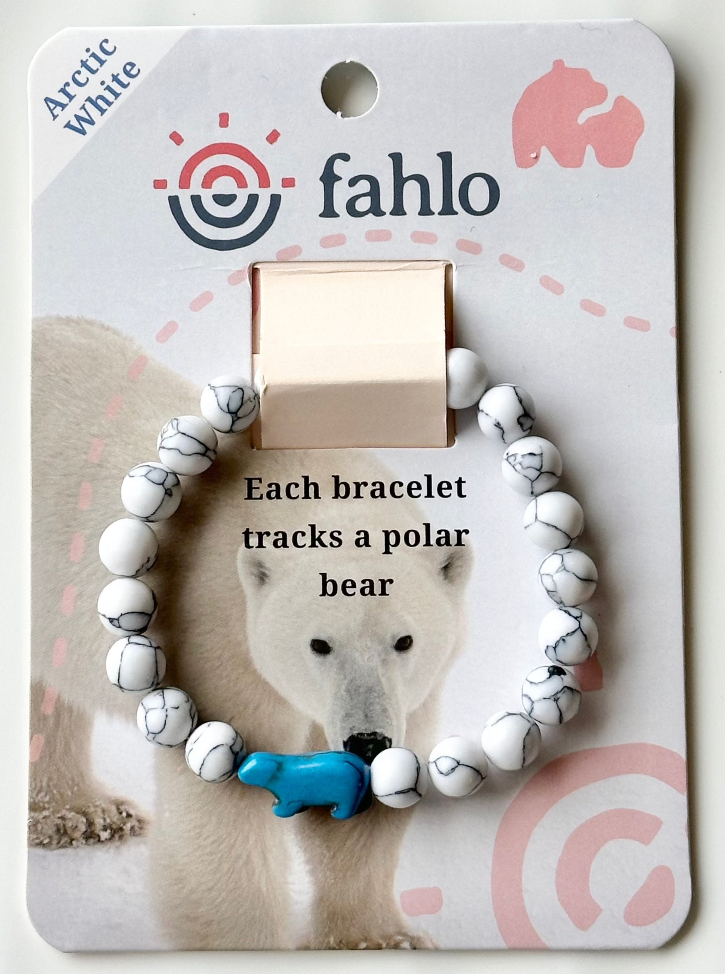 Polar Bear Tracker Bracelet VENTURE-Limited Arctic White