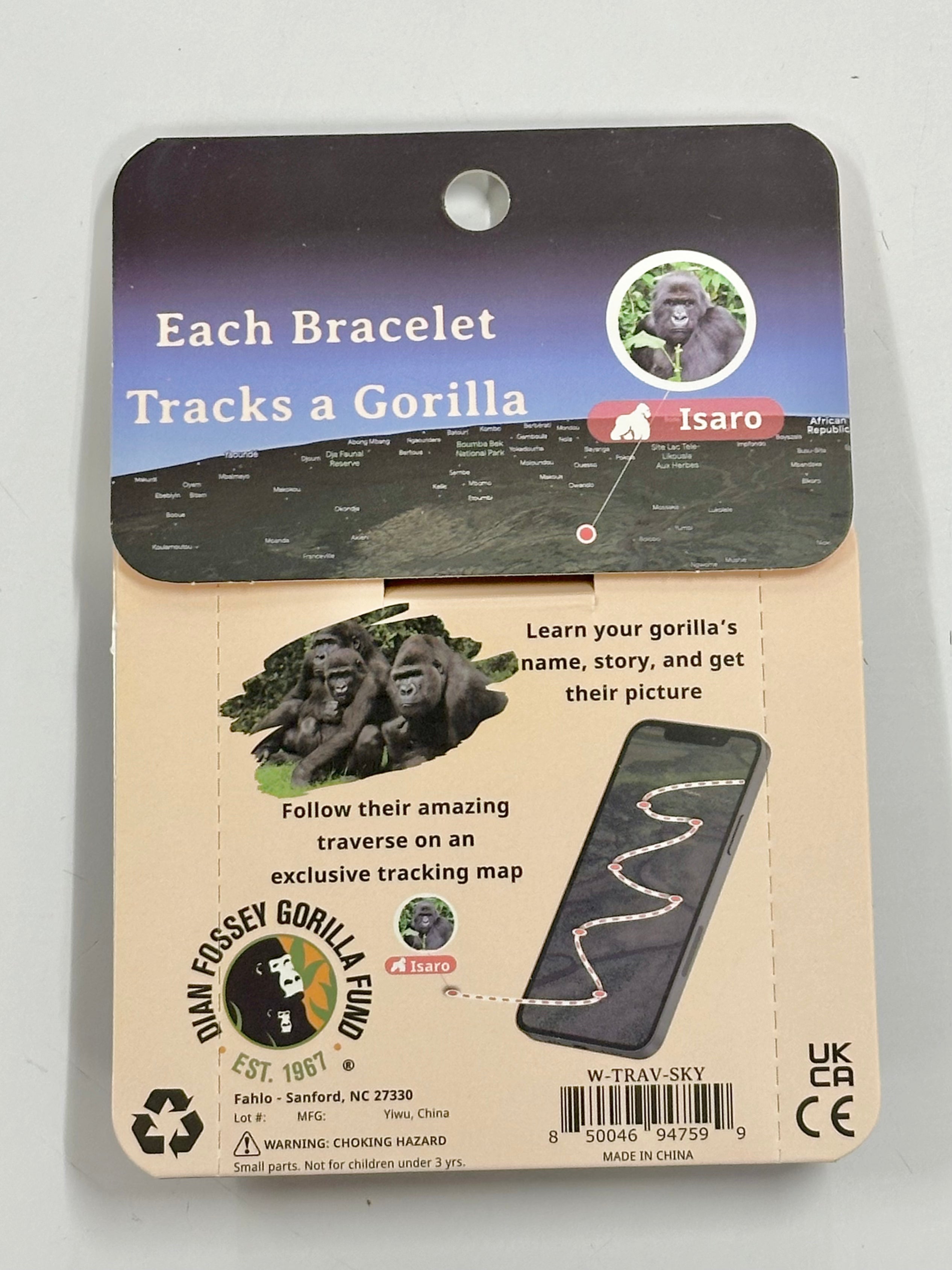 Gorilla Tracker Bracelet TRAVERSE-Sky Stone