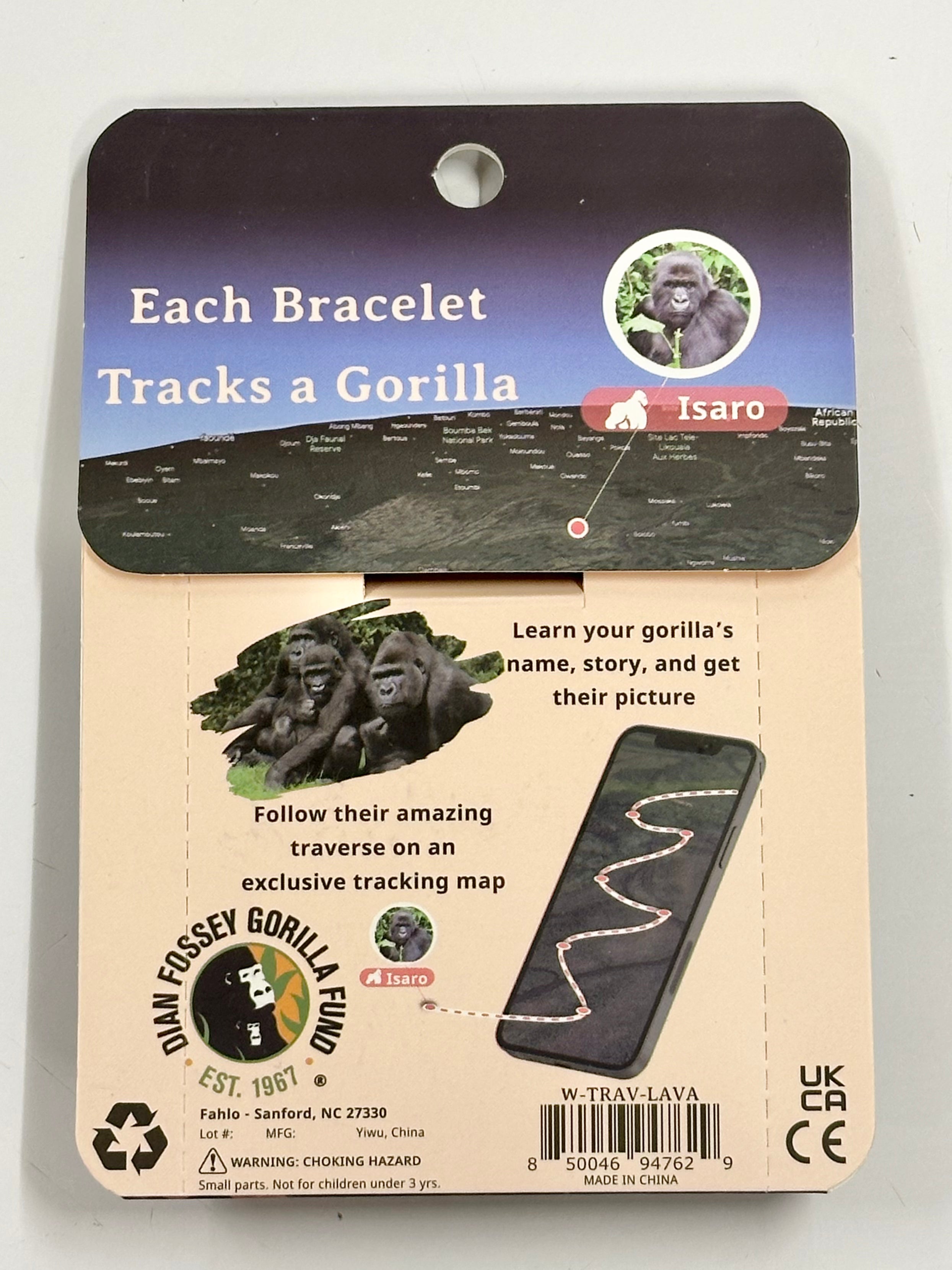 Gorilla Tracker Bracelet TRAVERSE-Blackout