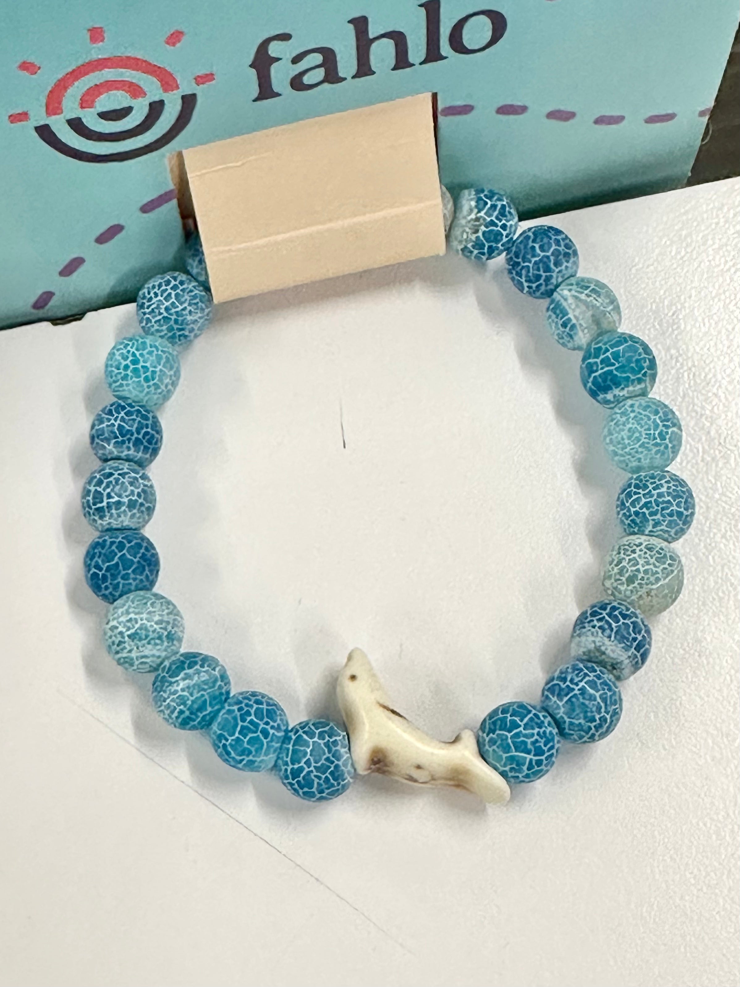 Dolphin Tracker Bracelet ODYSSEY-Aqua Blue