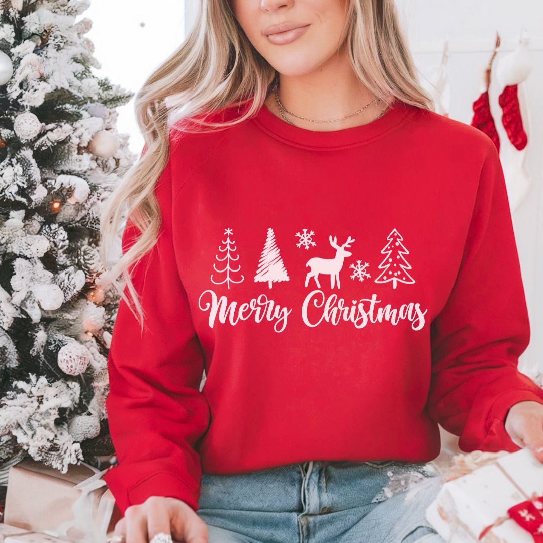 Merry Christmas Time Unisex Sweatshirt