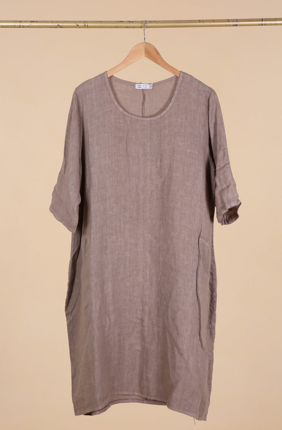 Linen Pocket Dress