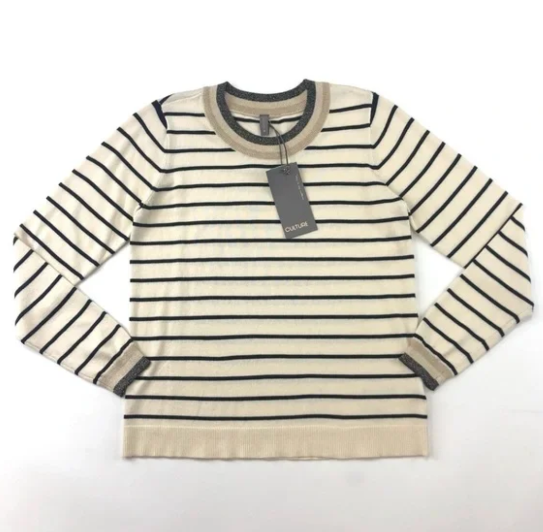 Annemarie Stripe Pullover Sweater