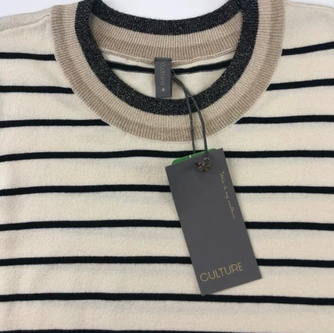 Annemarie Stripe Pullover Sweater