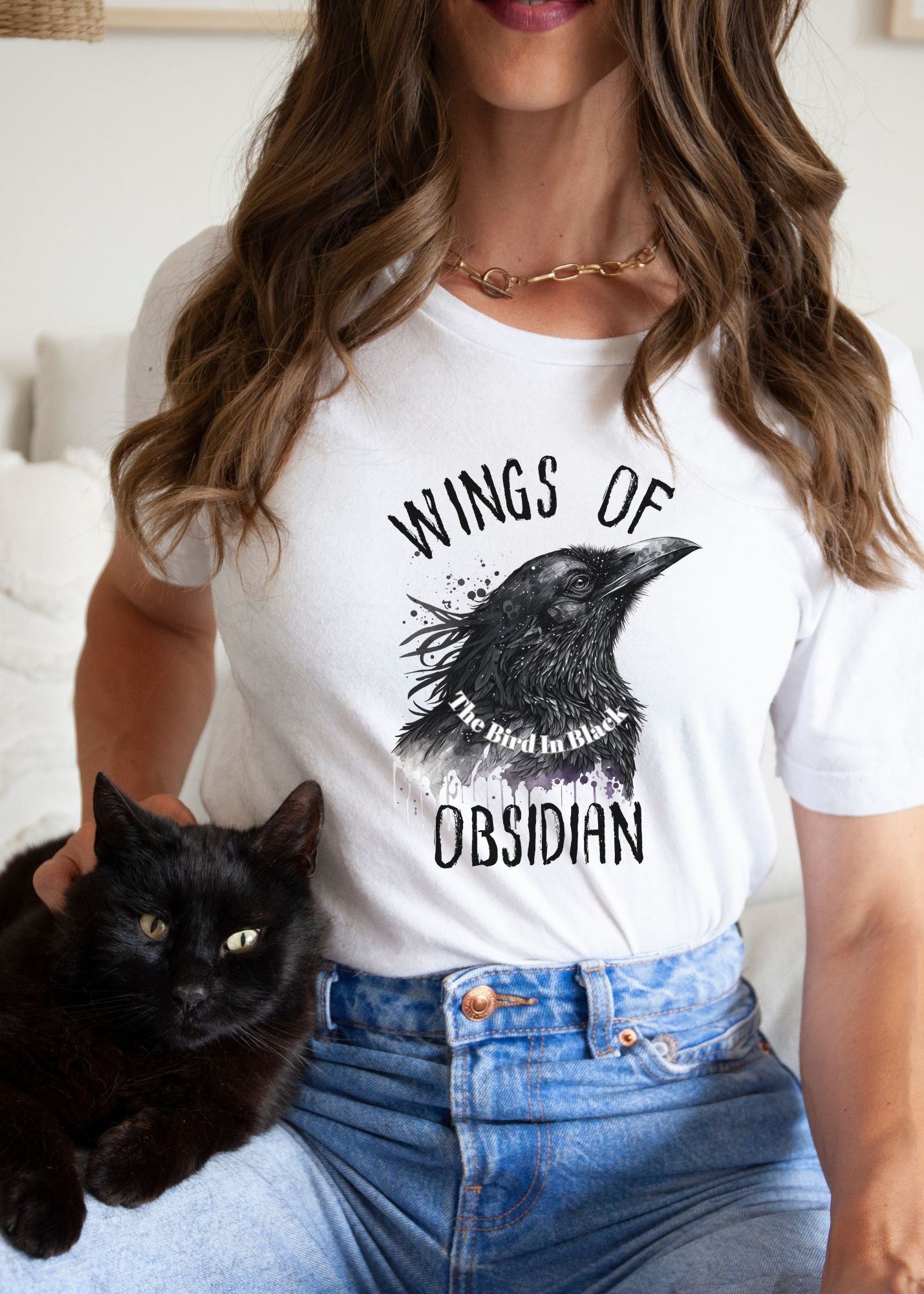 Wings of Obsidian Unisex t-shirt