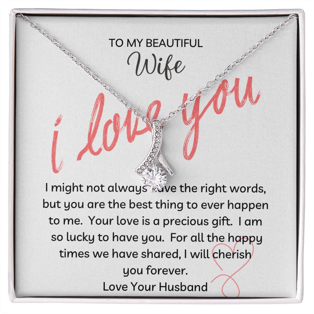 My Beautiful Wife Necklace