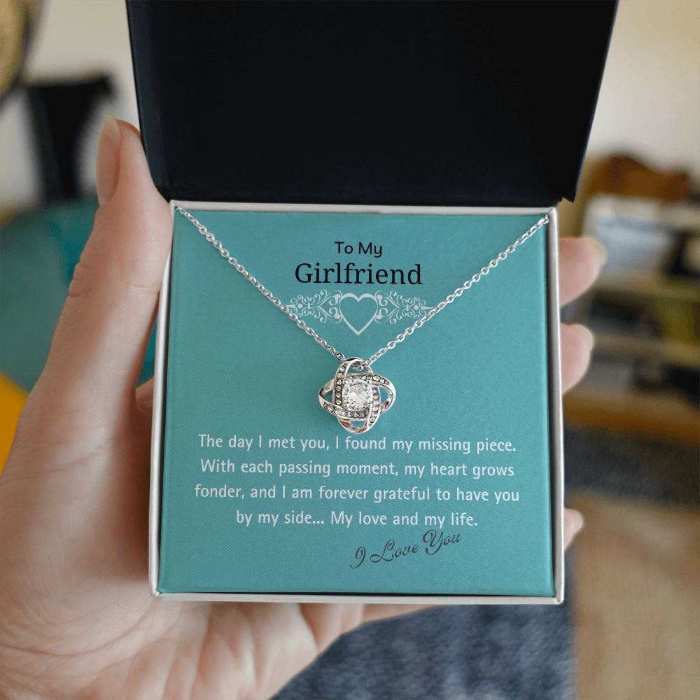 To My Girlfriend Necklace