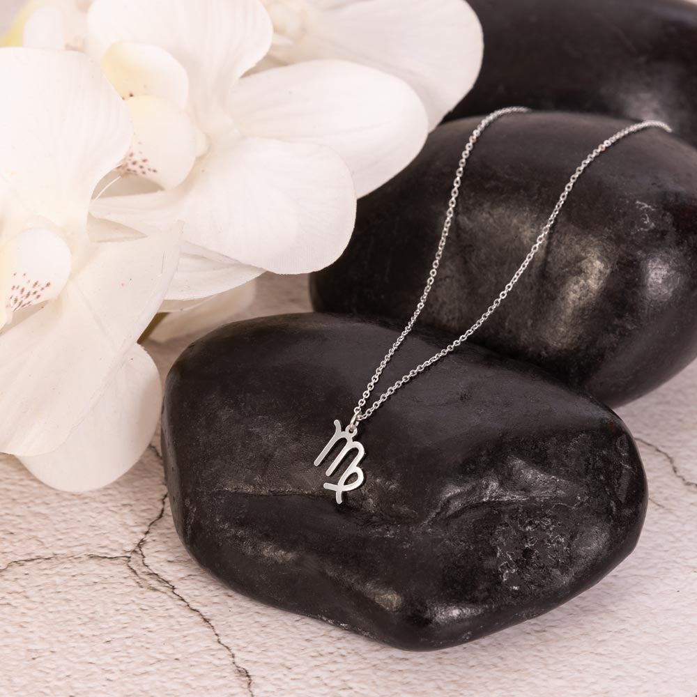 Celestial Butterfly Zodiac Sign Necklace