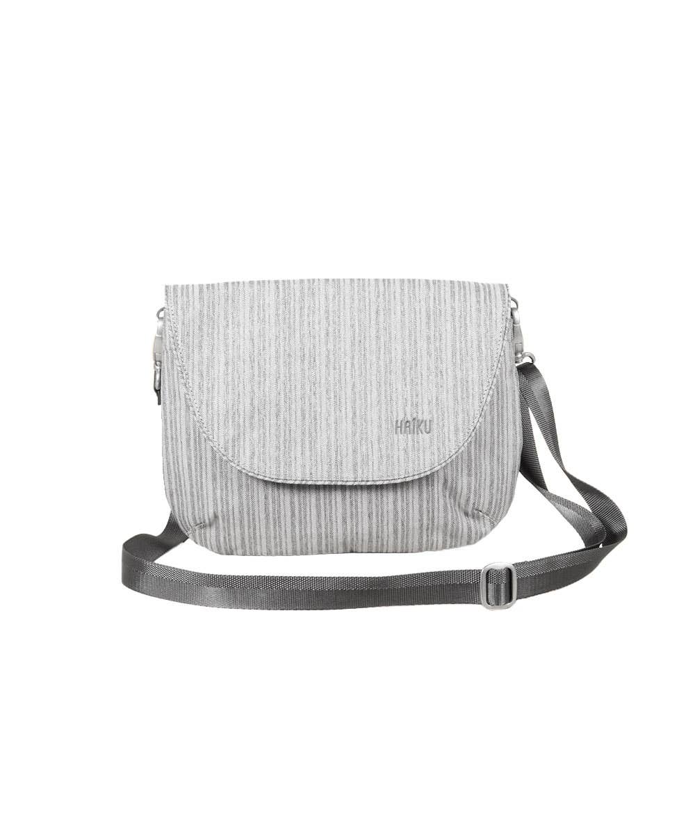 Bliss Saddle Bag: Gray Poplar