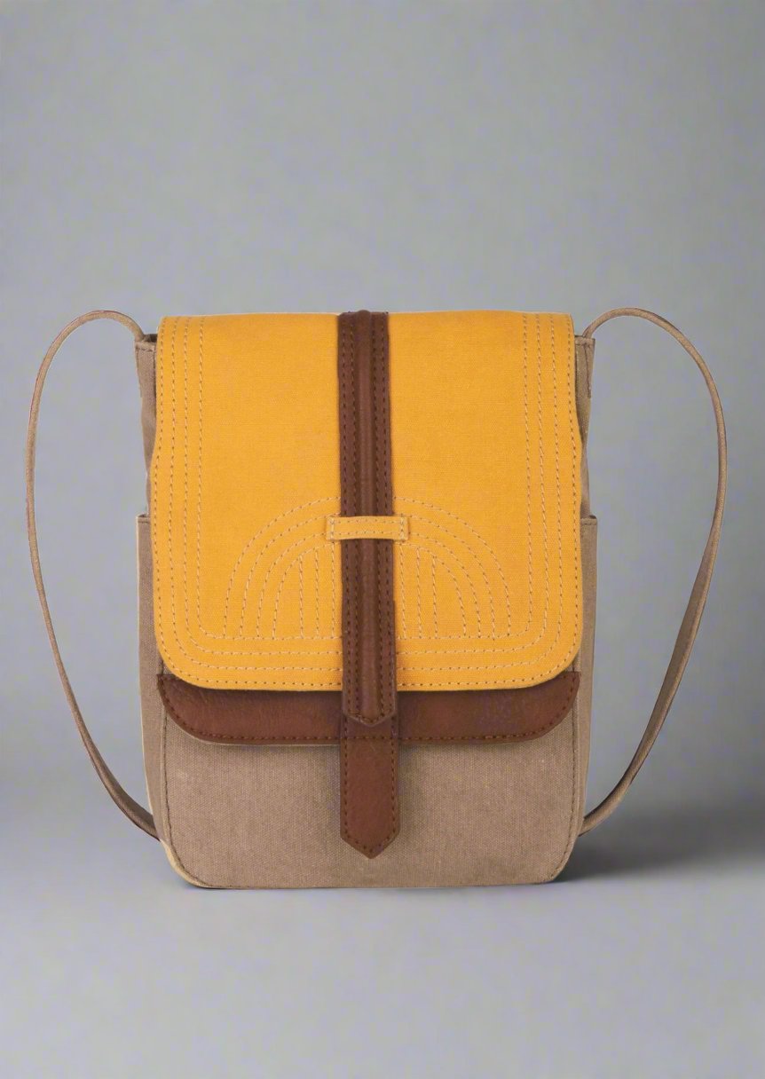 Oakley Goldenrod Canvas Cross-body