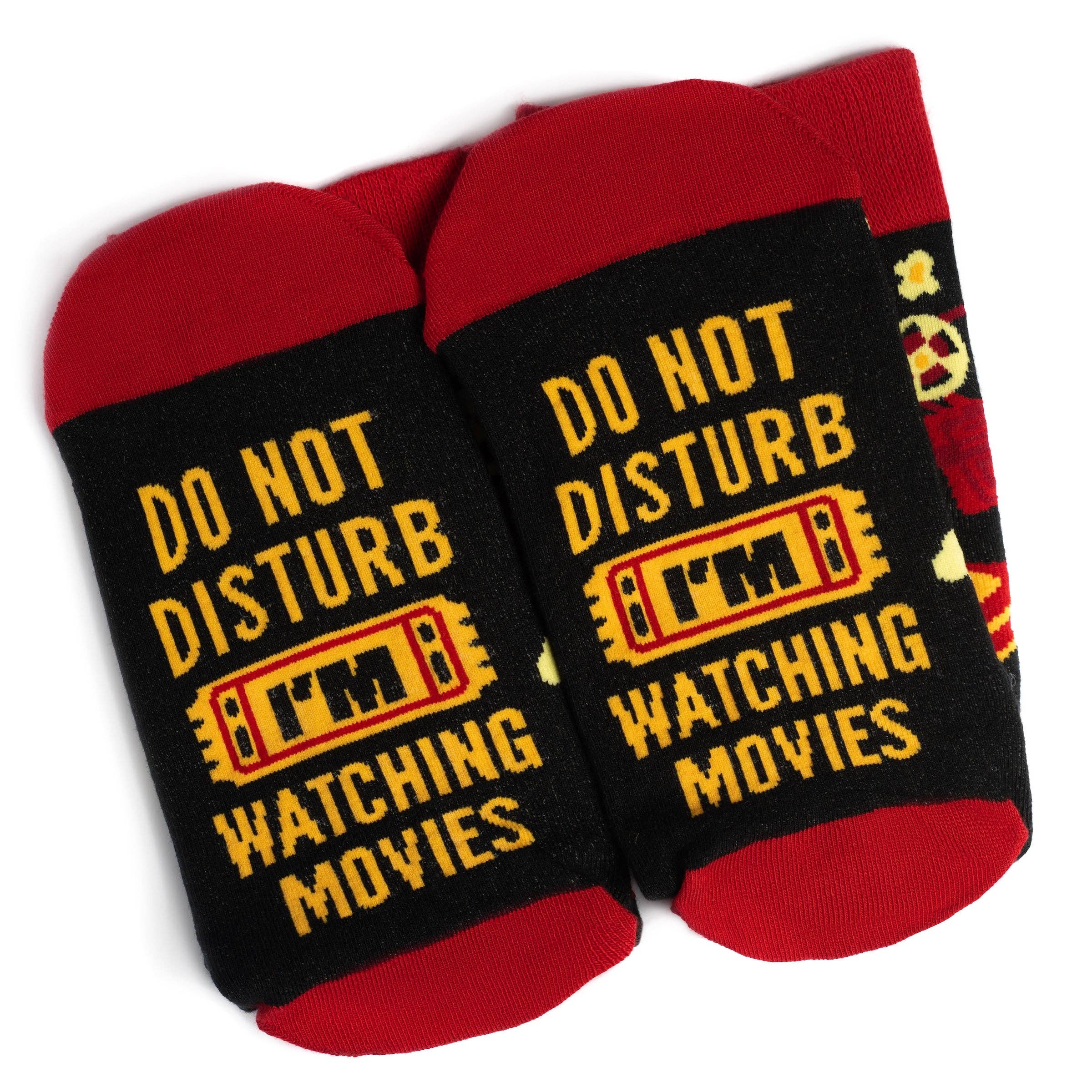 Do Not Disturb, I'm Watching Movies Socks