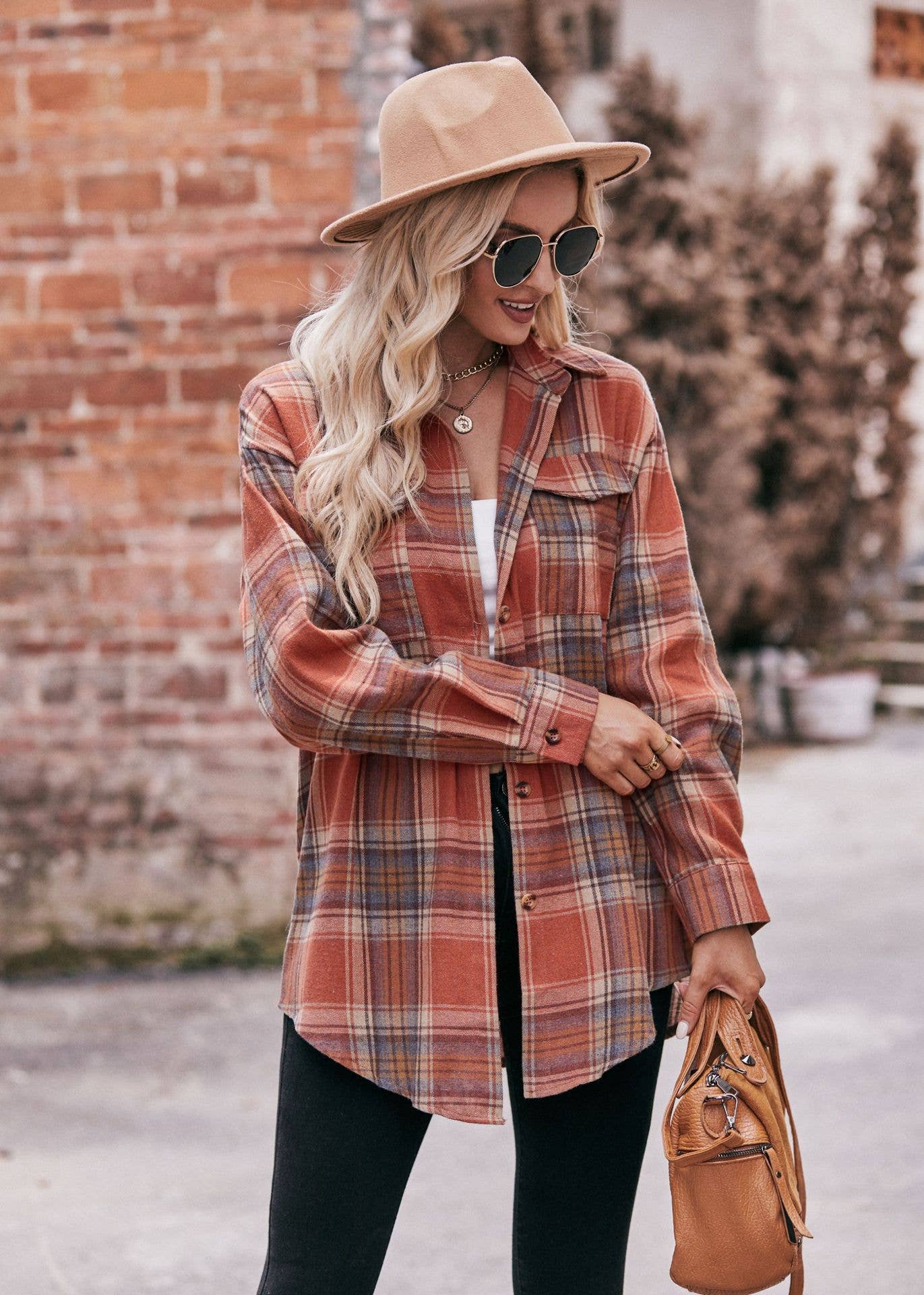 Button Down Flannel Shirt 