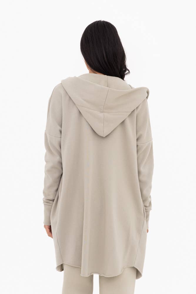 Open Front Hoodie Cardigan MARSH