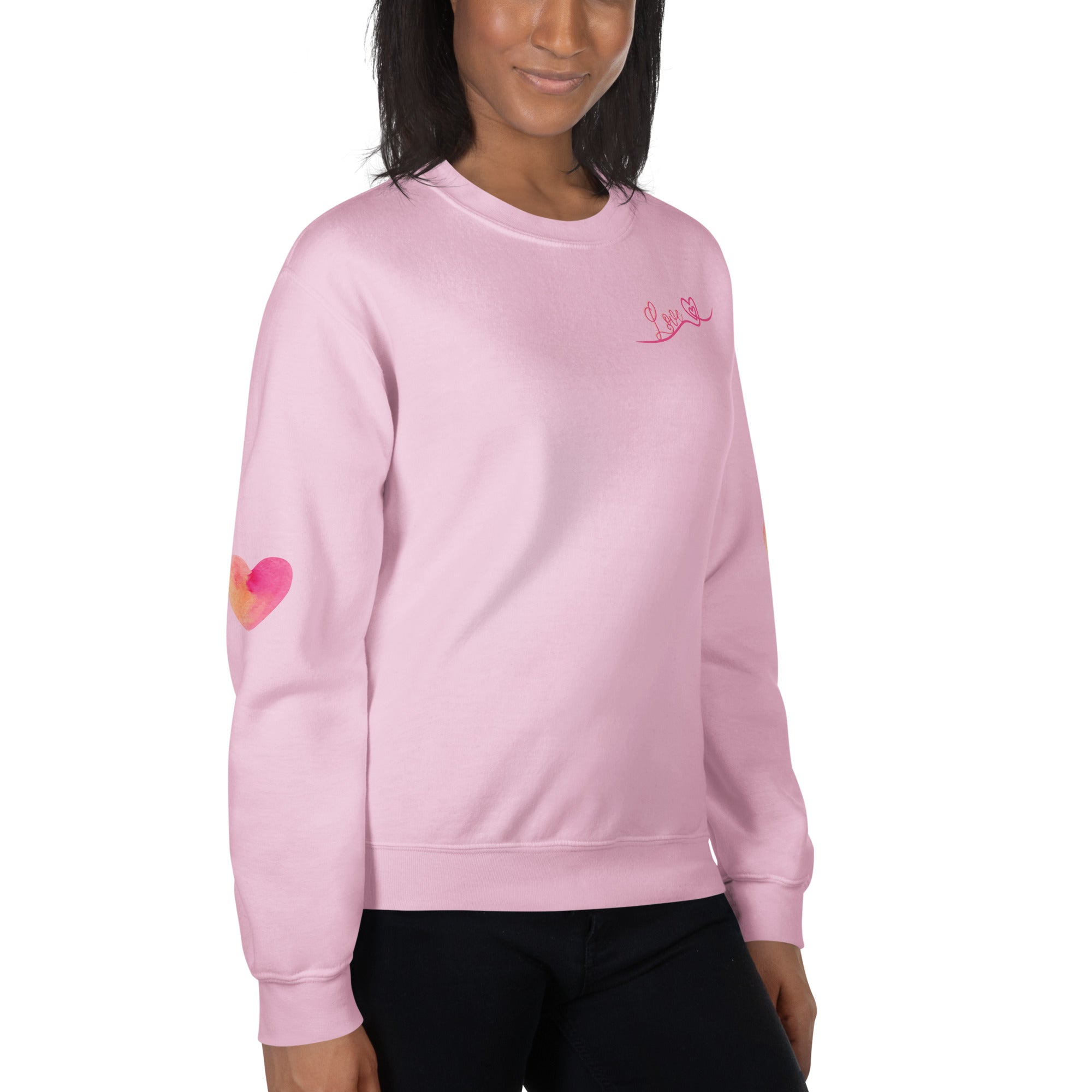 Love Hearts Unisex Sweatshirt
