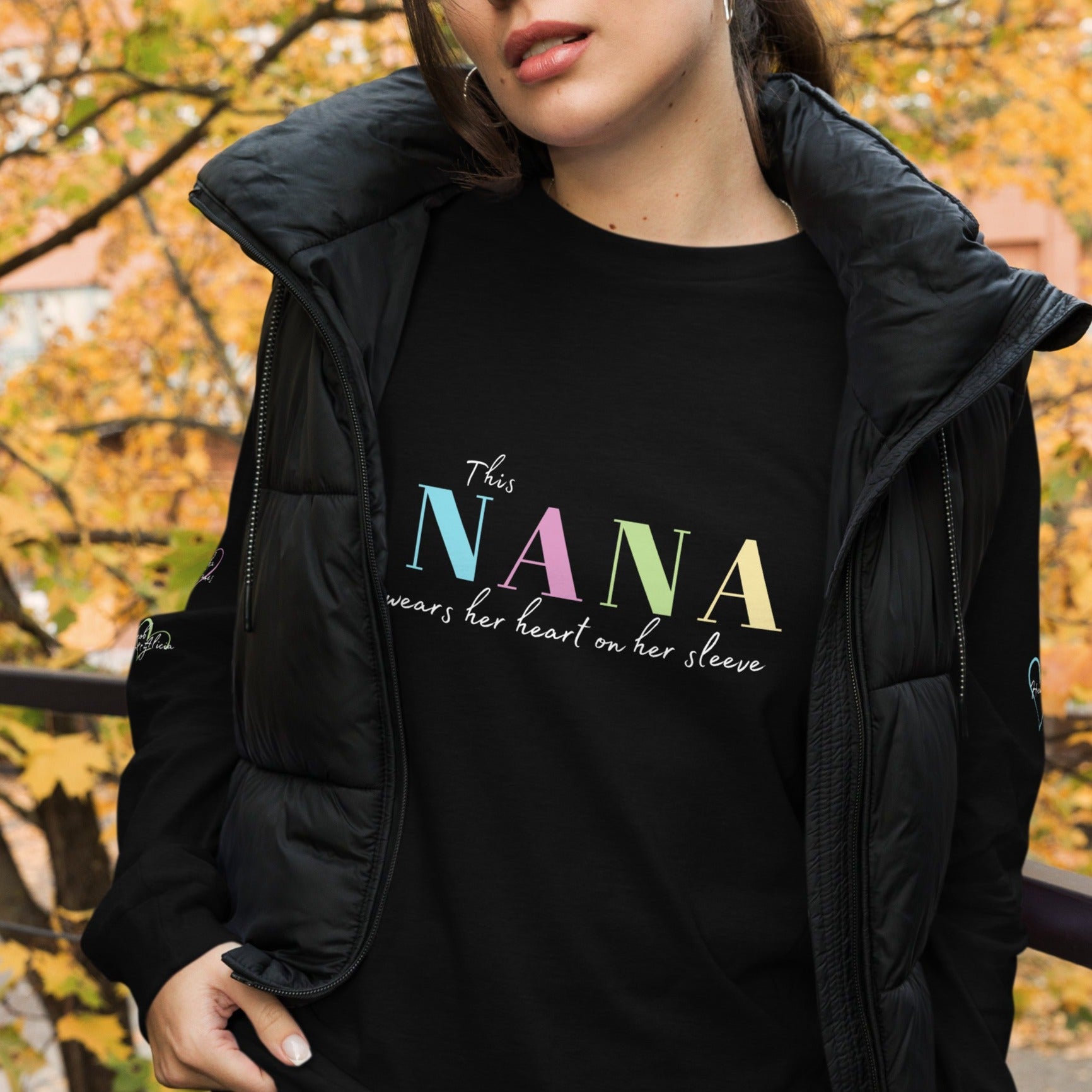 Nana Heart Long Sleeve Tee