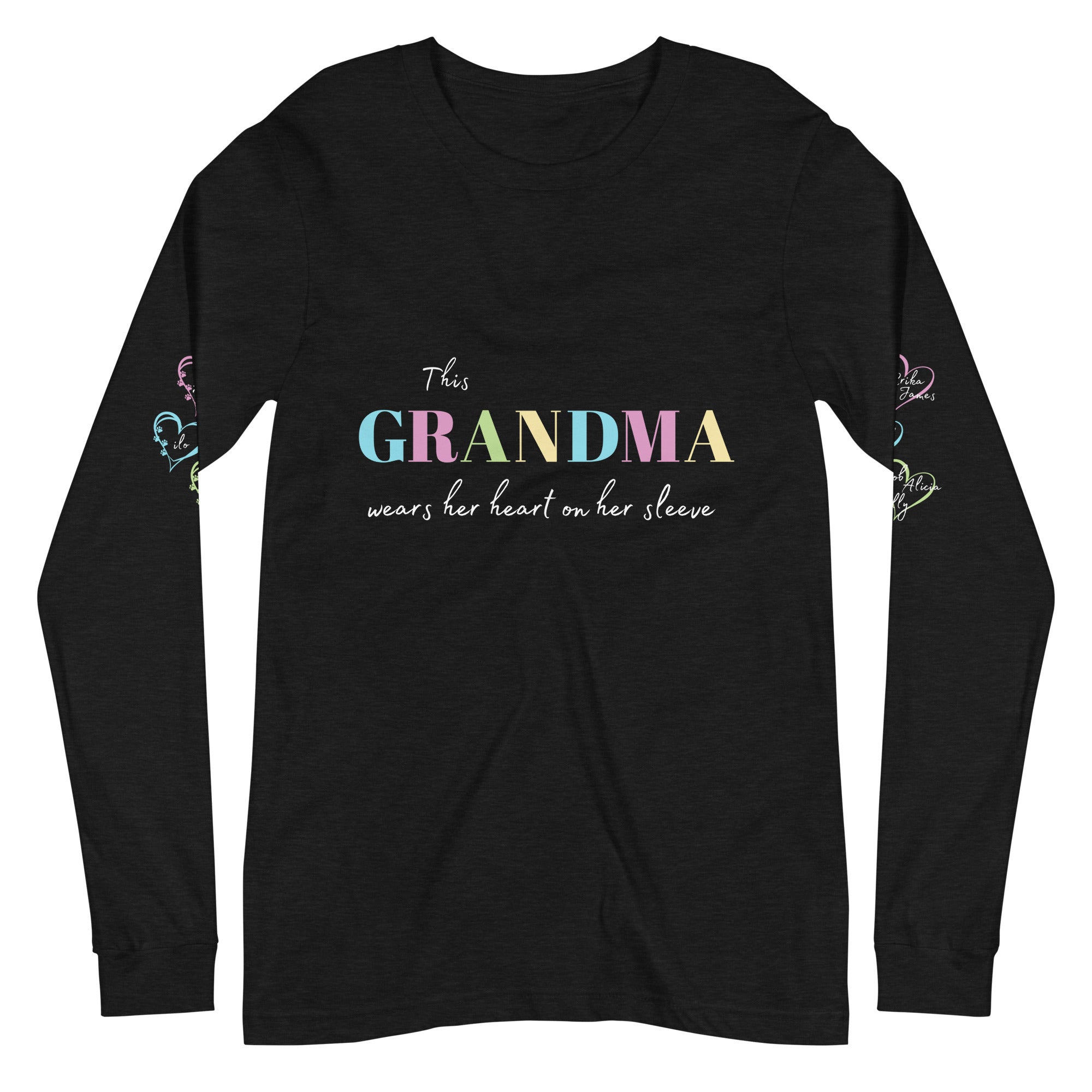 Grandma Heart Long Sleeve Tee