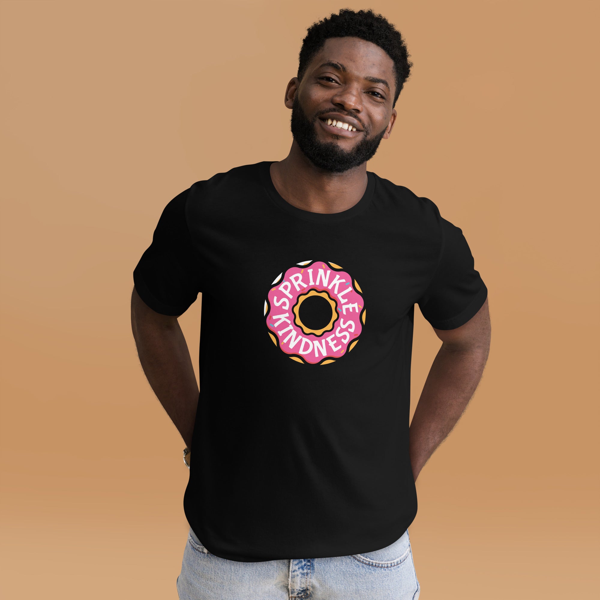 Sprinkle Kindness Donut Unisex t-shirt