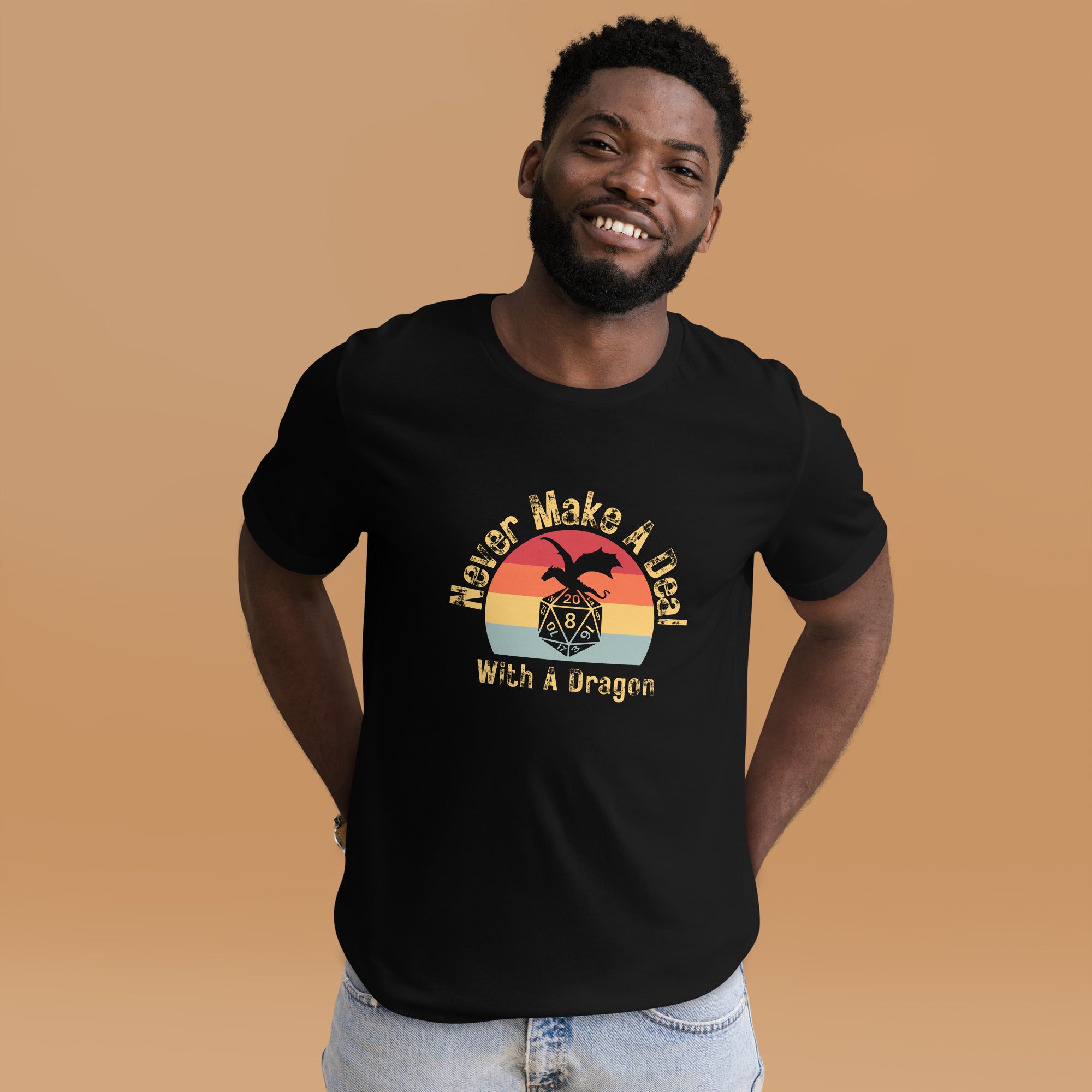 Dungeons Dragons Never Make A Deal With A Dragon Unisex t-shirt