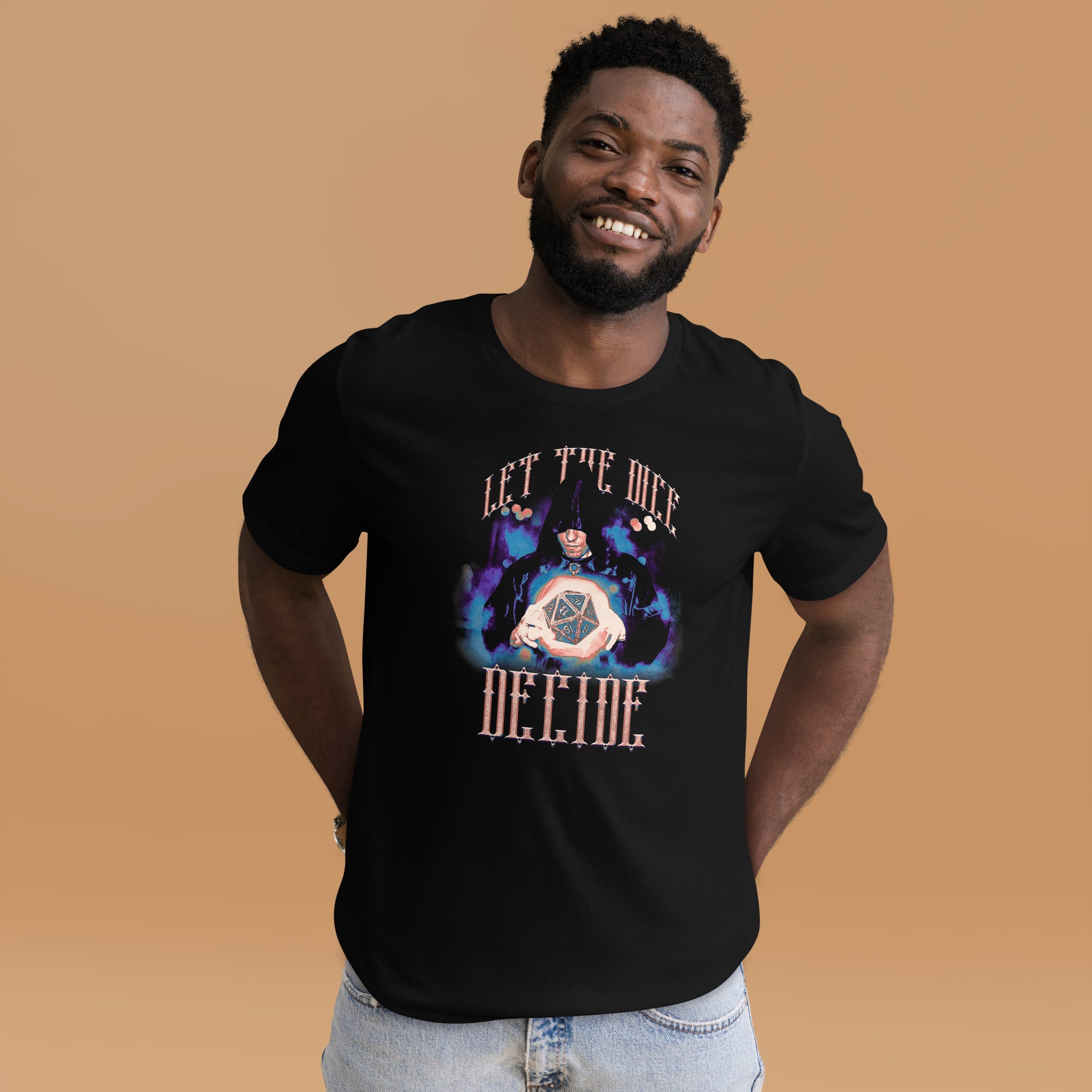 Dungeons Dragons Let the Dice Decide Unisex t-shirt