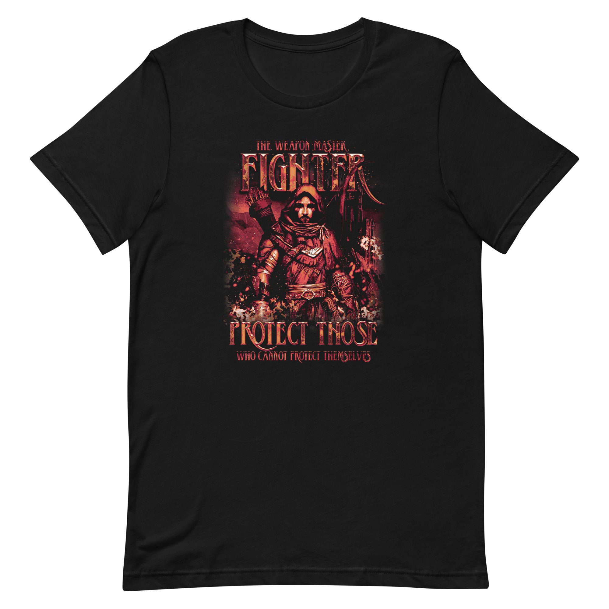 Dungeons Dragons Fighter Unisex t-shirt