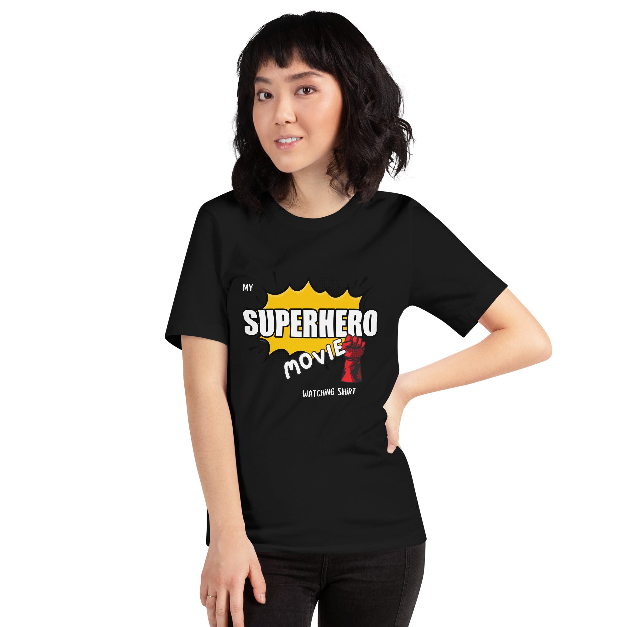 Superhero Watching Unisex t-shirt