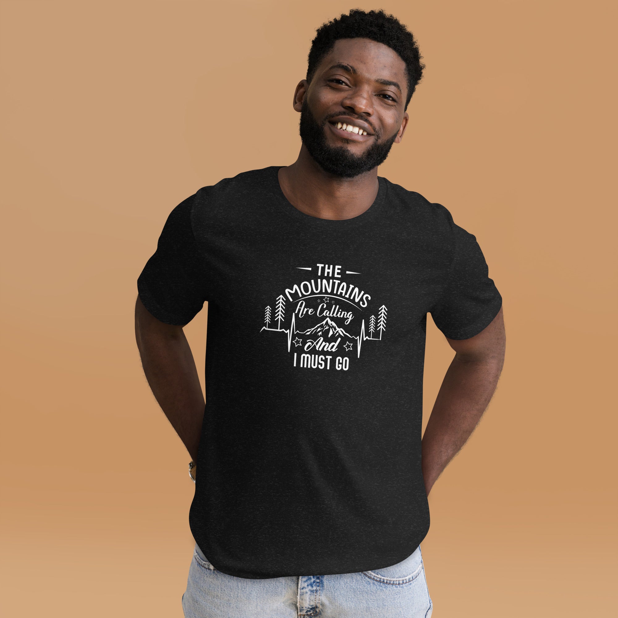 The Mountains Are Calling Unisex t-shirt