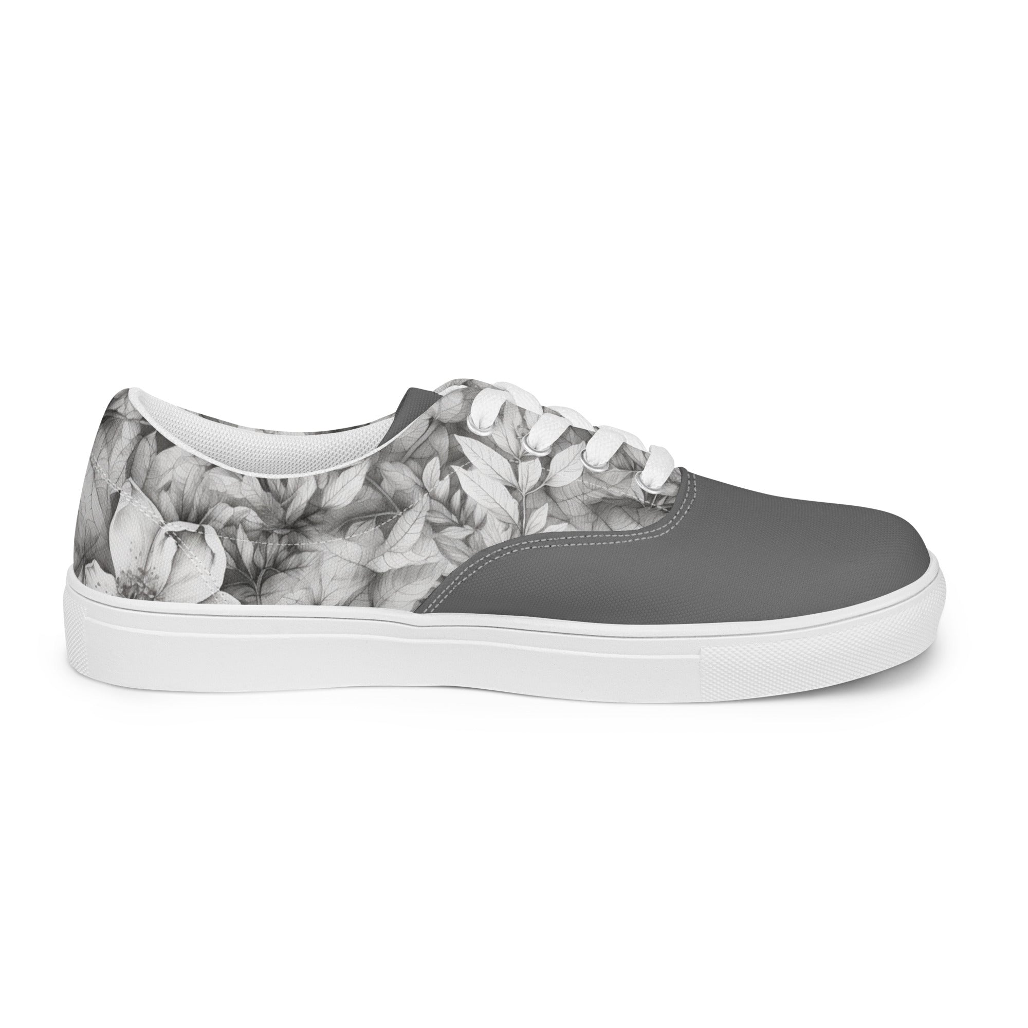 Petal Perfect Women’s lace-up canvas shoes