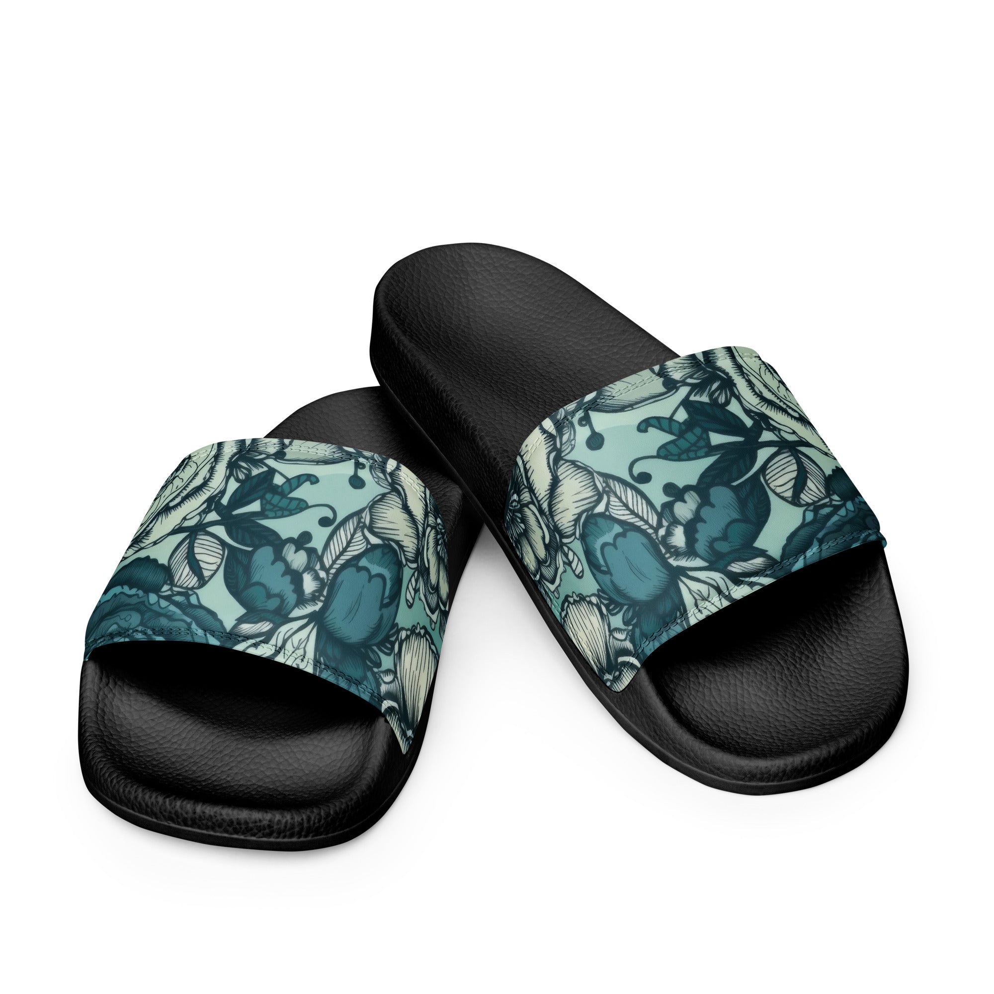 Blossom Blues Women's slides