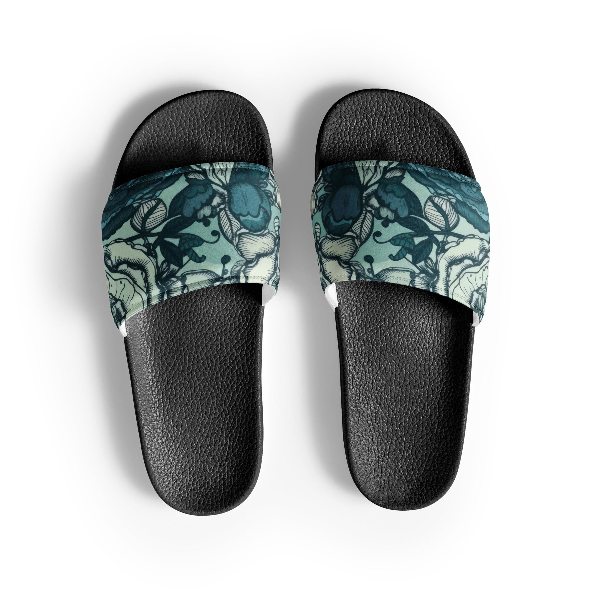 Blossom Blues Women's slides