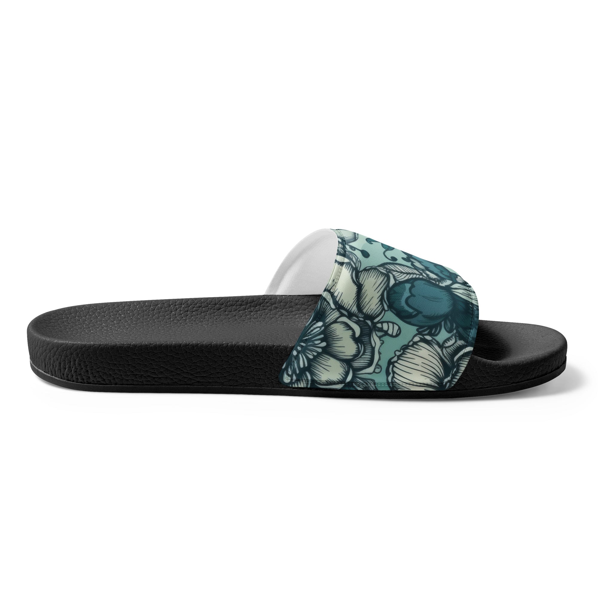 Blossom Blues Women's slides