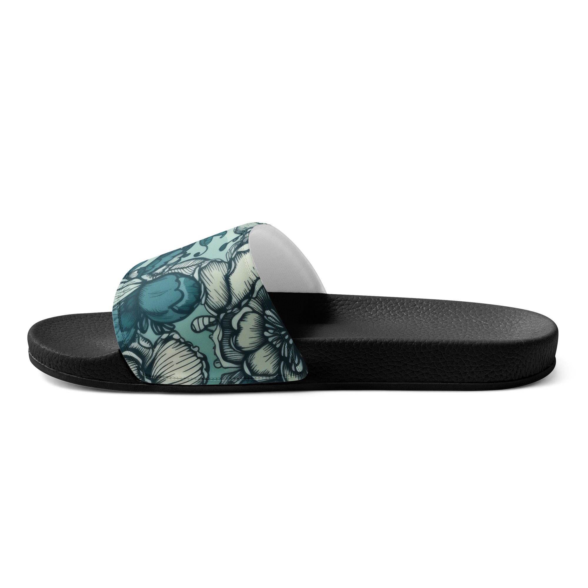 Blossom Blues Women's slides