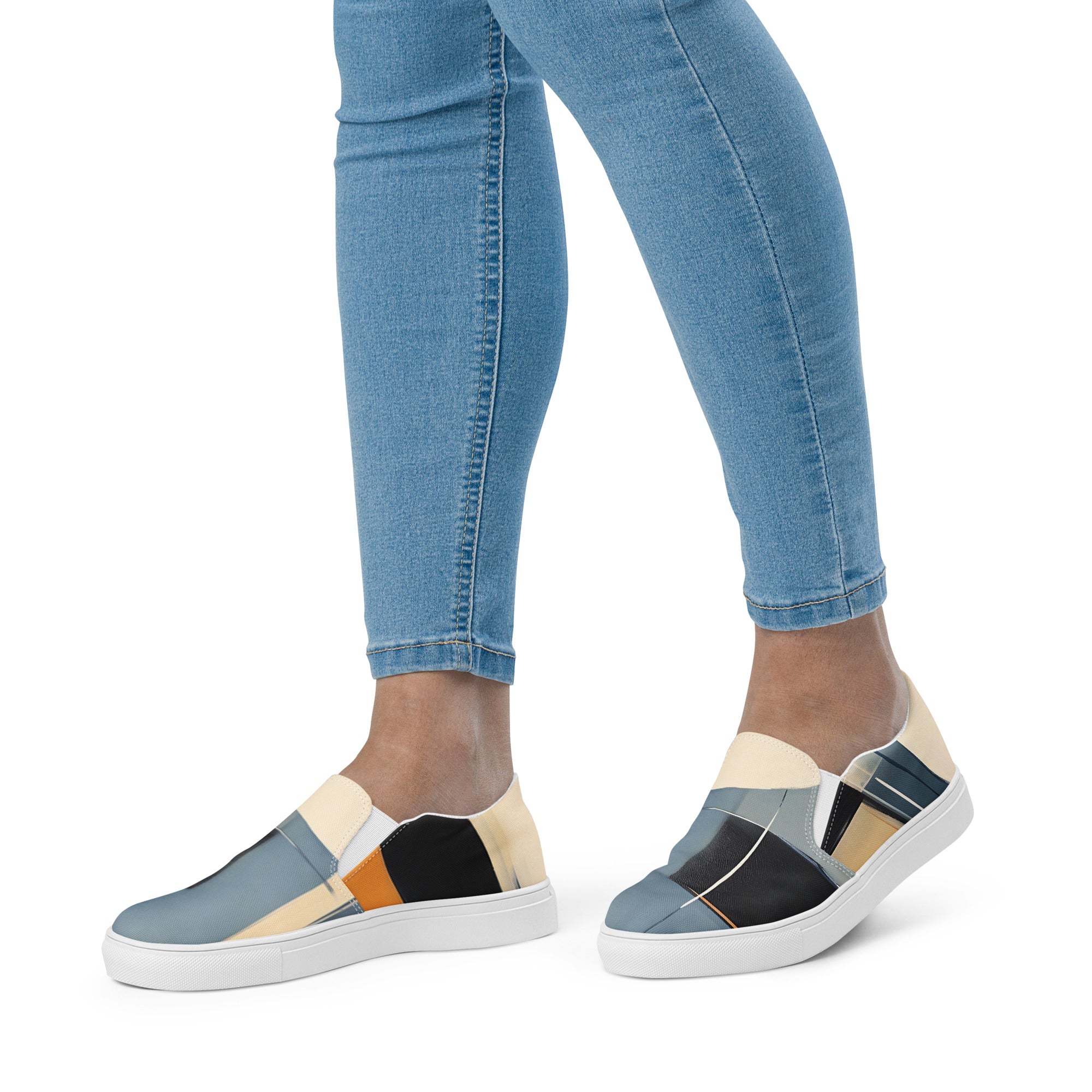 Pattern Play Women’s slip-on canvas shoes