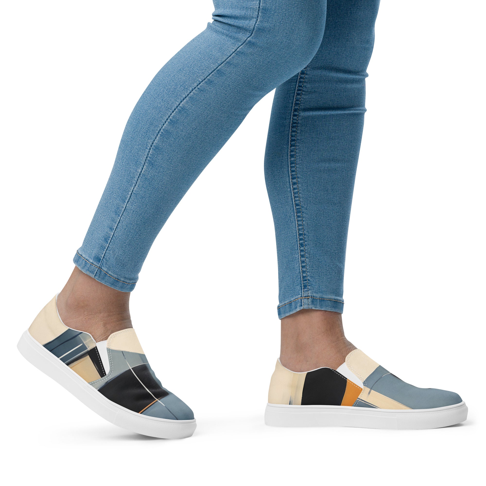 Pattern Play Women’s slip-on canvas shoes