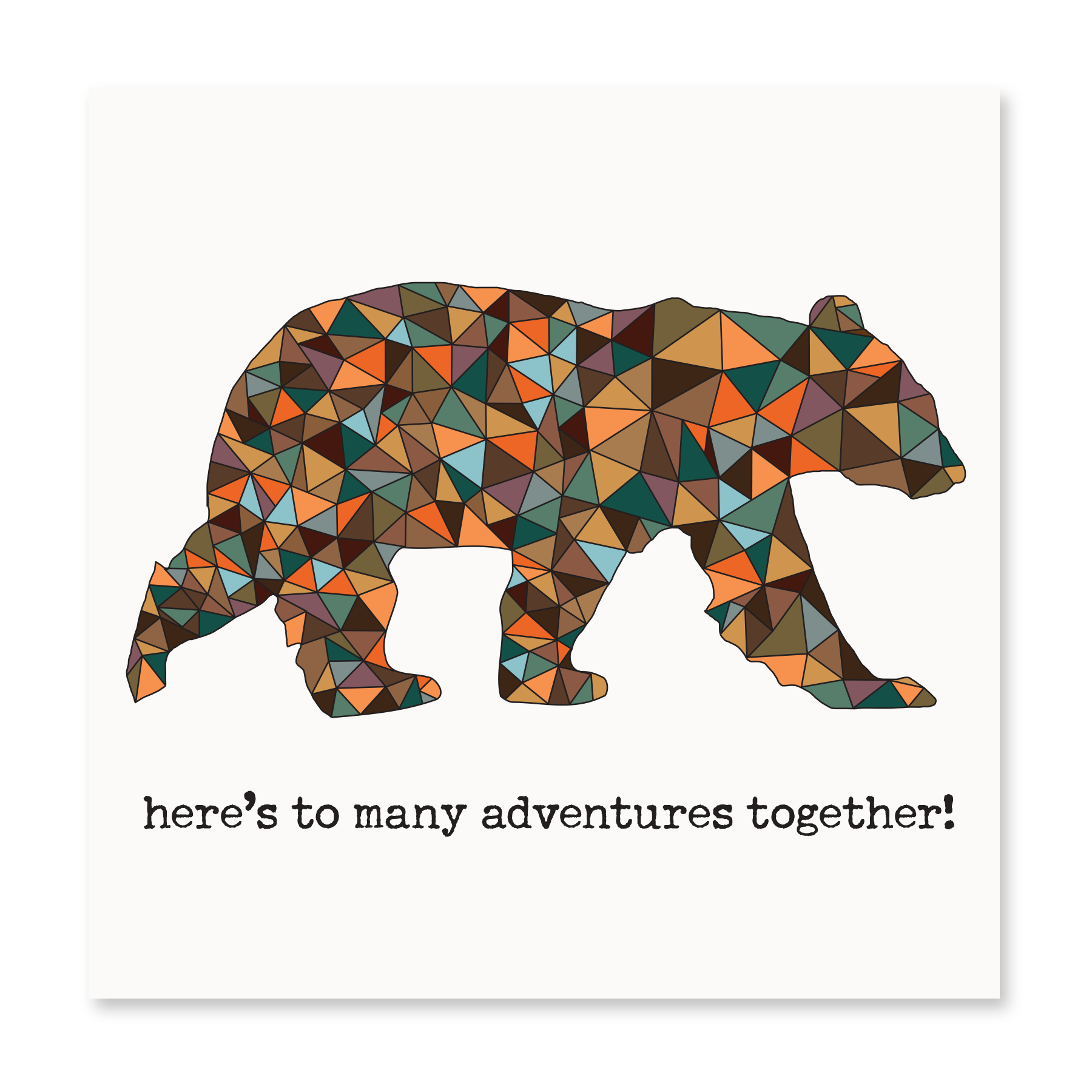 Card - Here's To Adventures Together