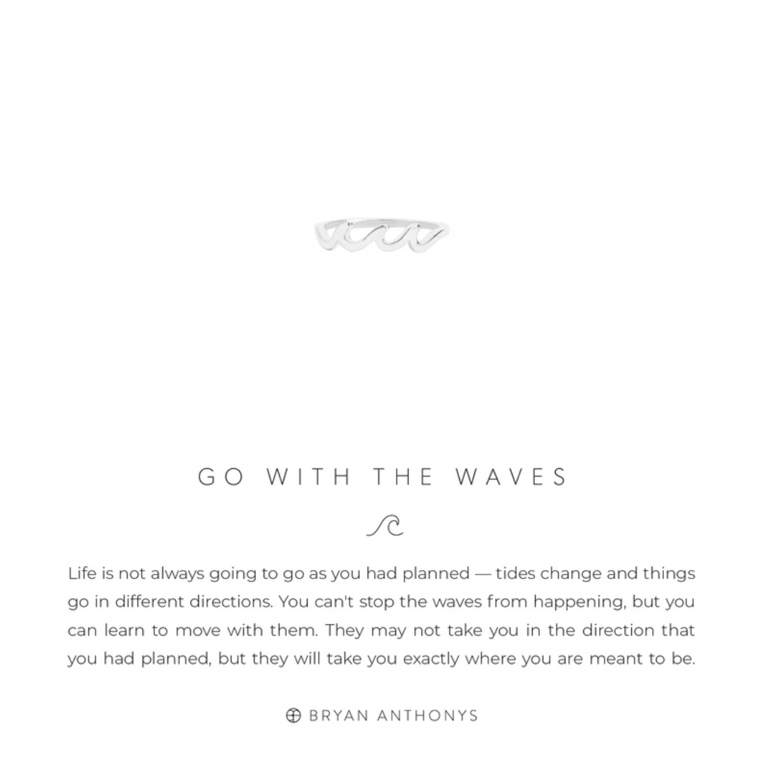 Go With The Waves Ring