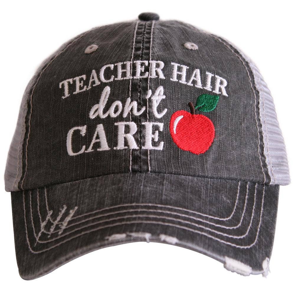 Teacher Hair Don't Care Wholesale Trucker Hats